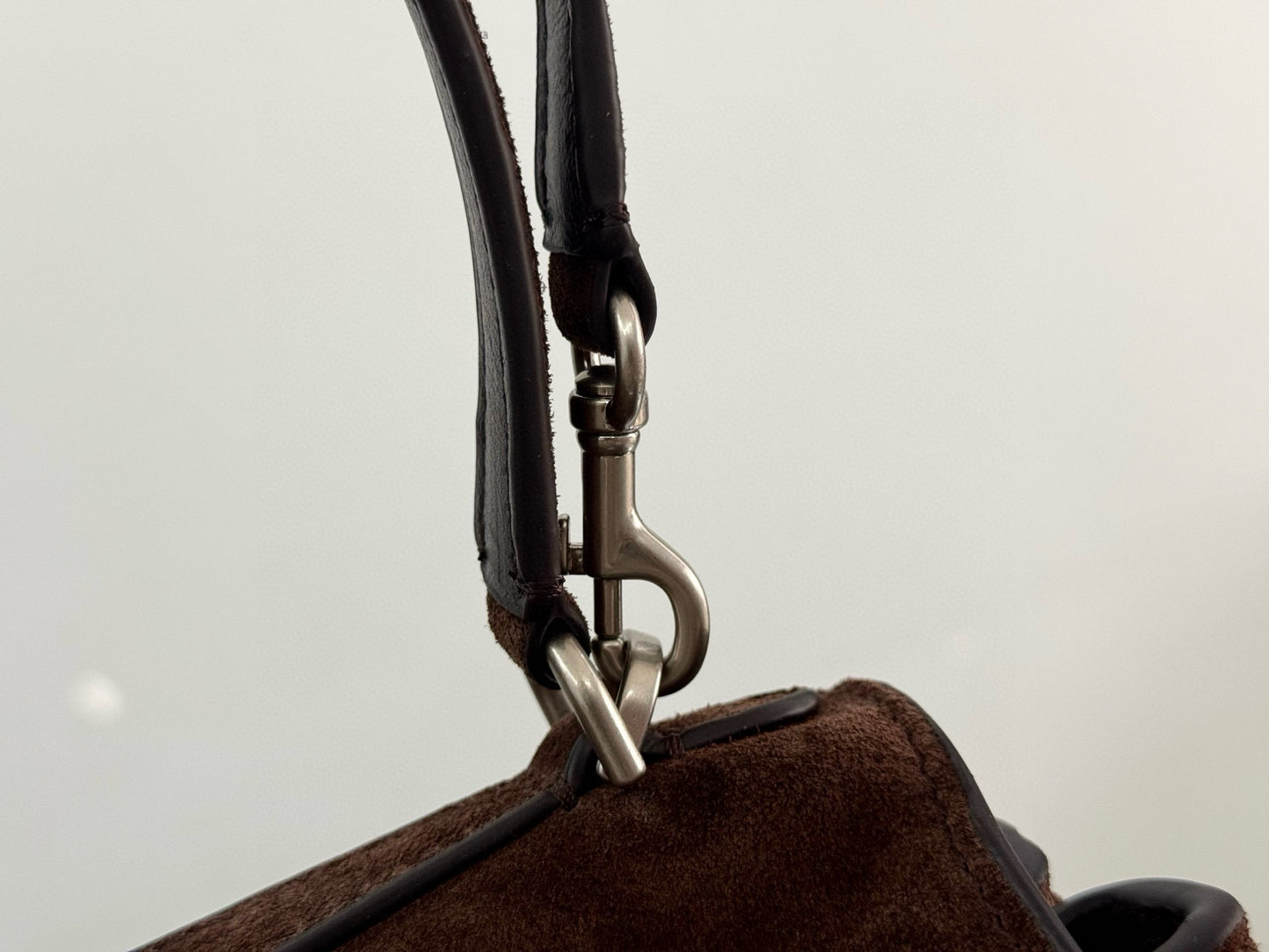 BLCG Rodeo Medium Suede Handbag 29x20x10cm