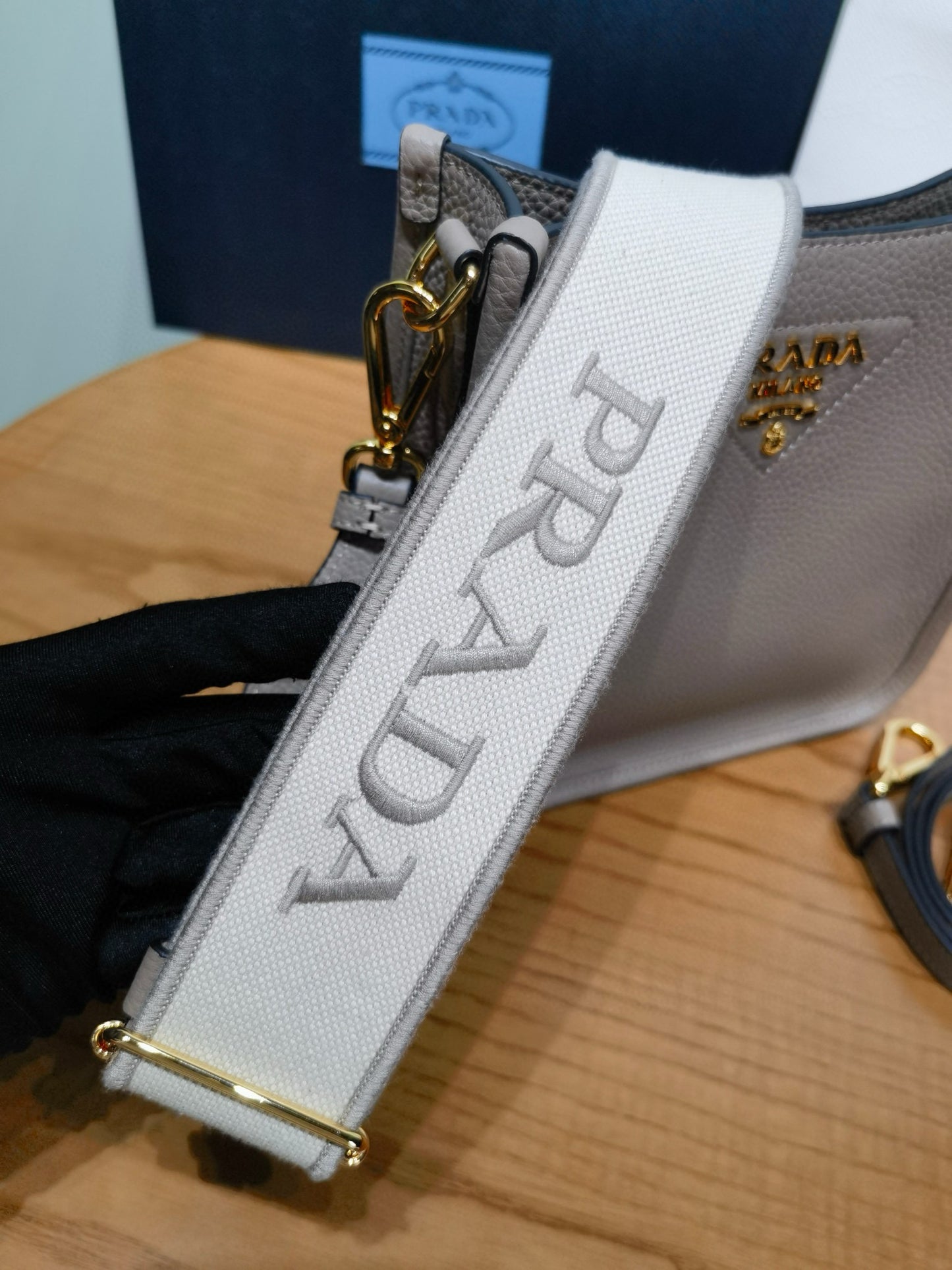 Prada Shoulder Bag 19x20x6cm