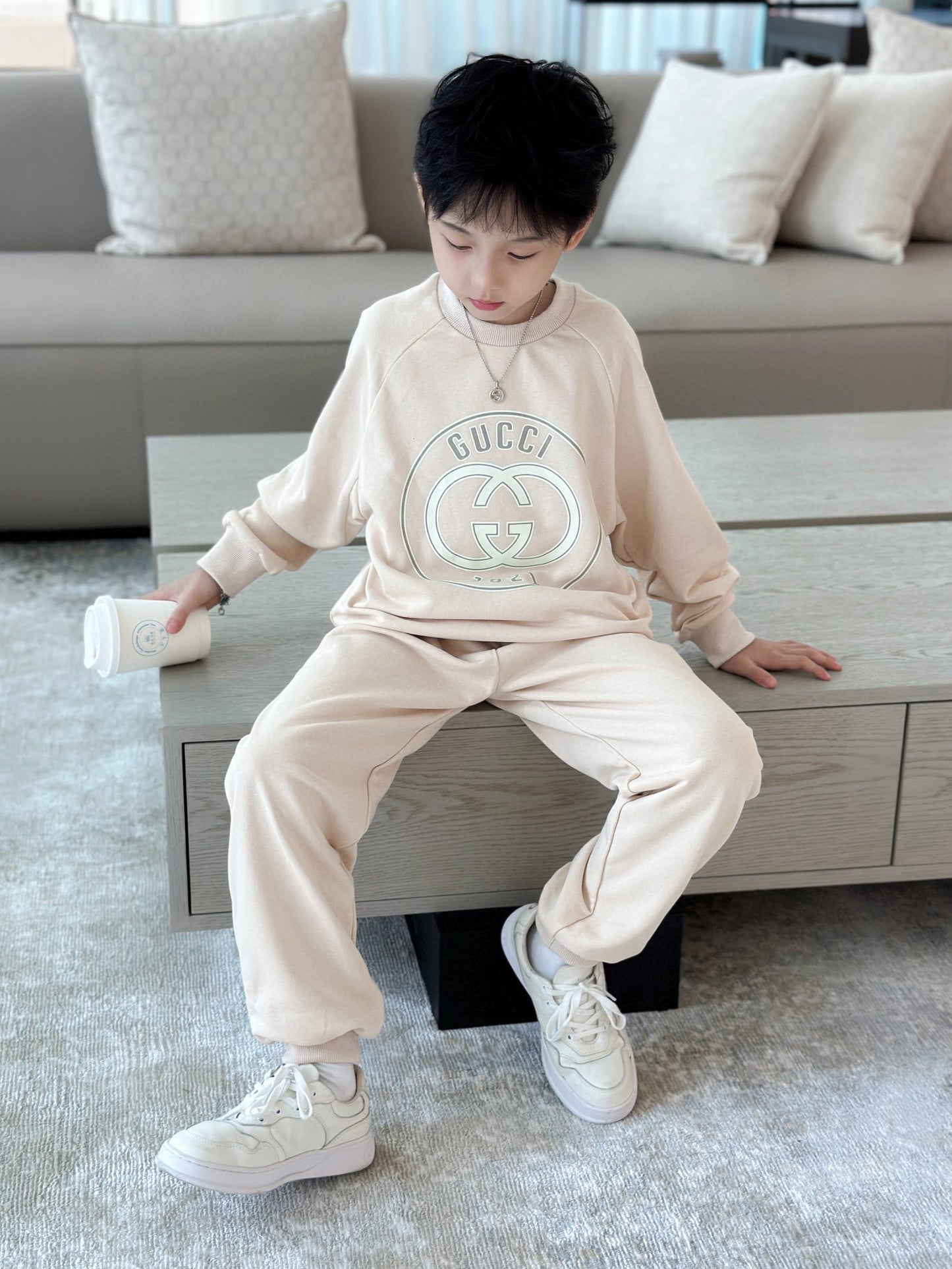 Gucci Sweater/Long Pant Set