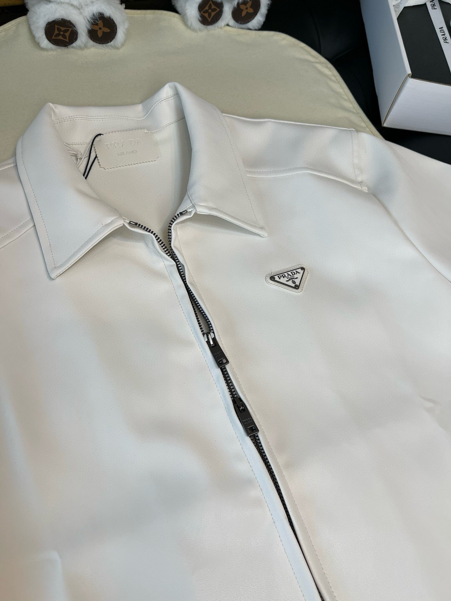 Prada Leather Shirt