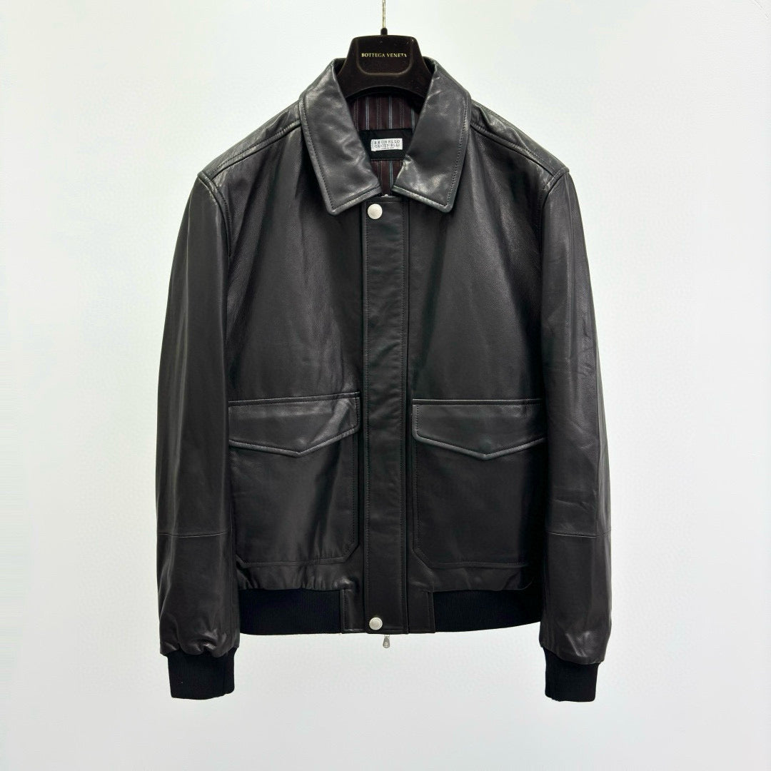 Brunello Cucinelli Leather Jacket