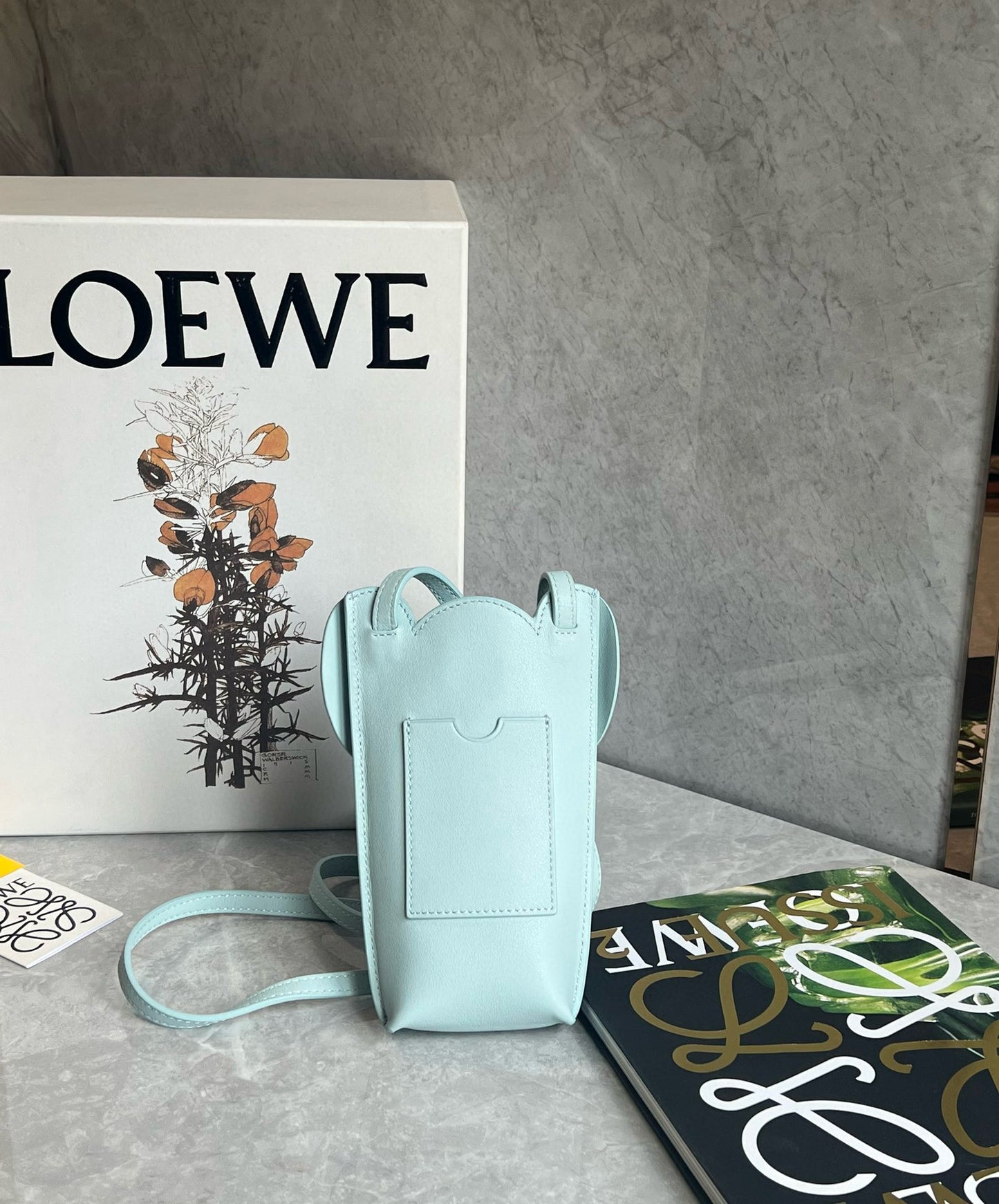 Loewe Elephant Phone Bag(8x4x19cm)