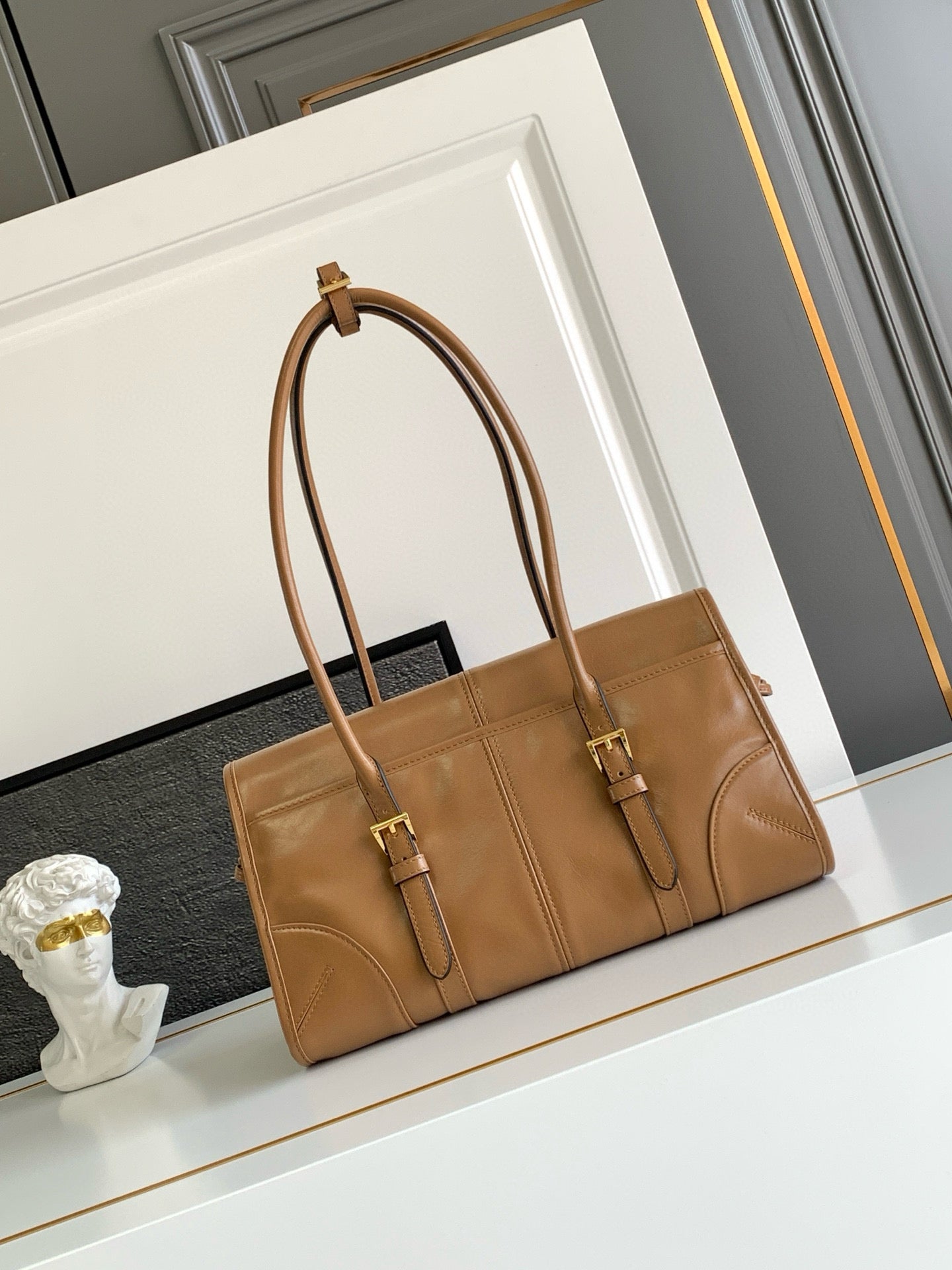 Prada Leather Tote Bag