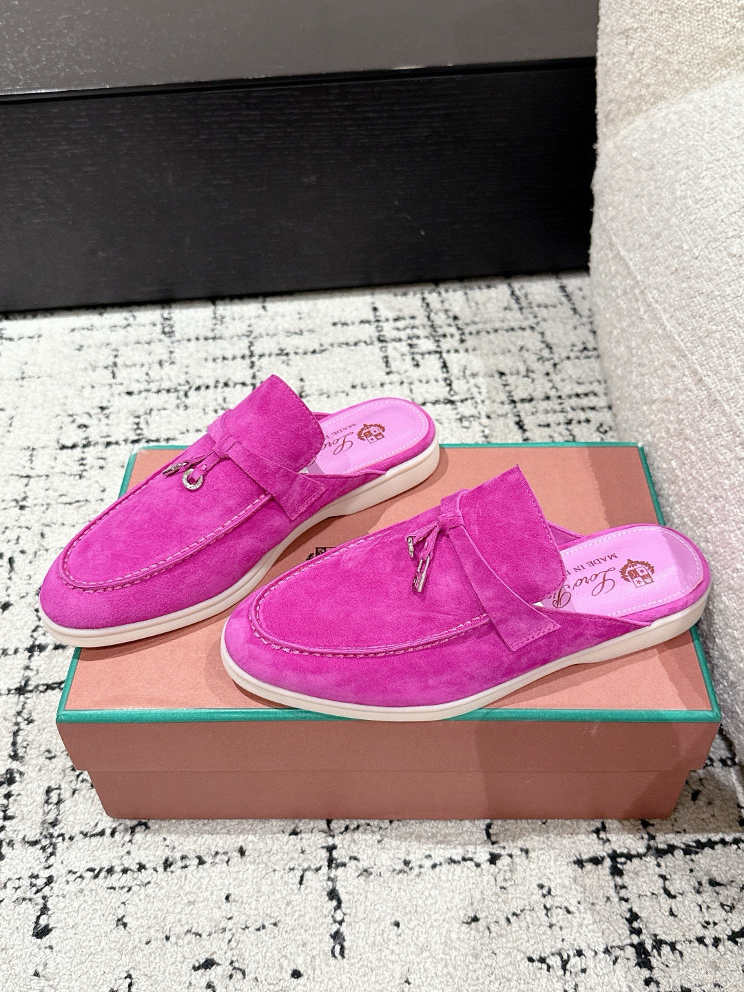 Loro Piana Sabot Loafers