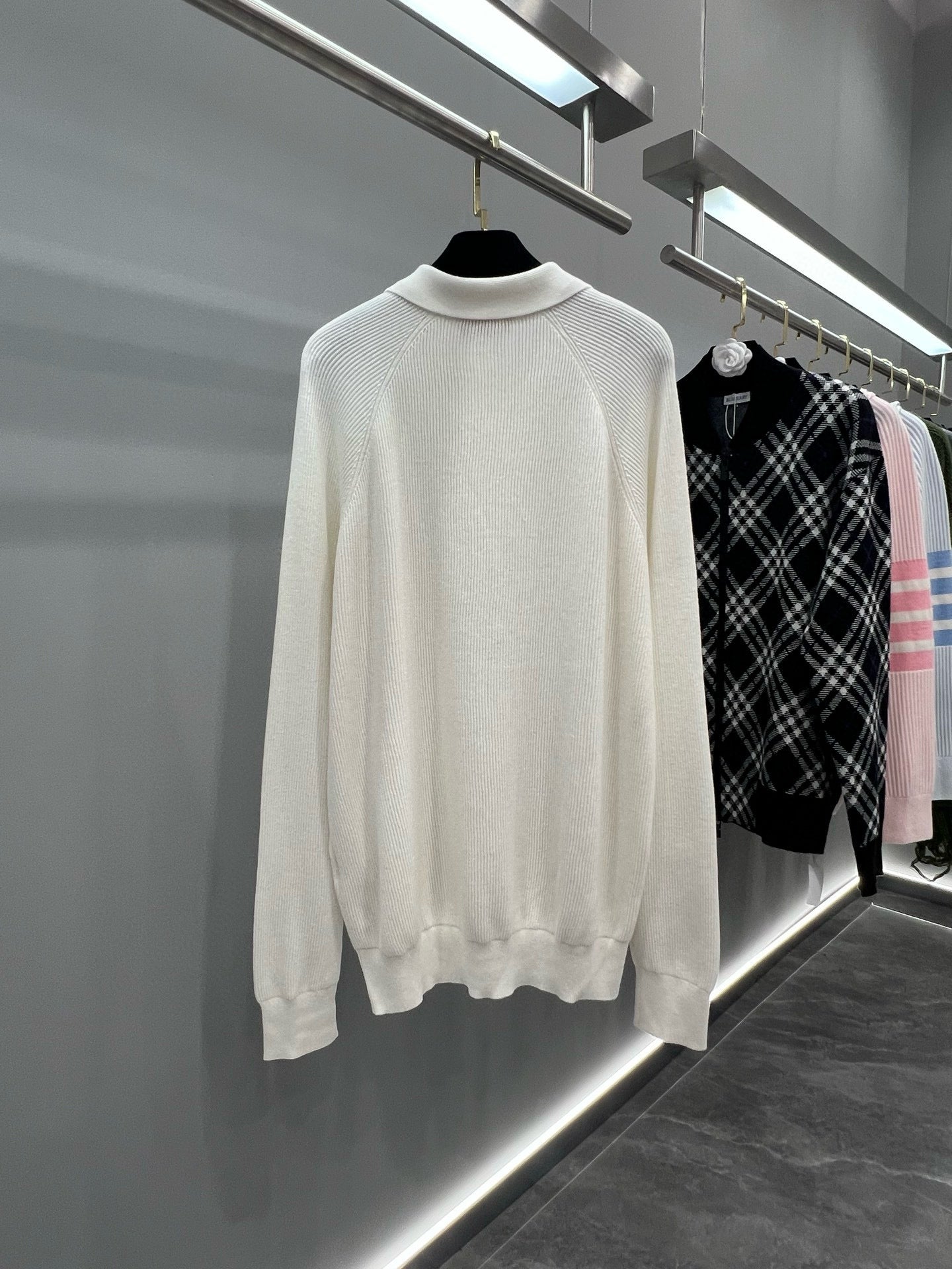 Brunello Cucinelli Long Sleeve Polo