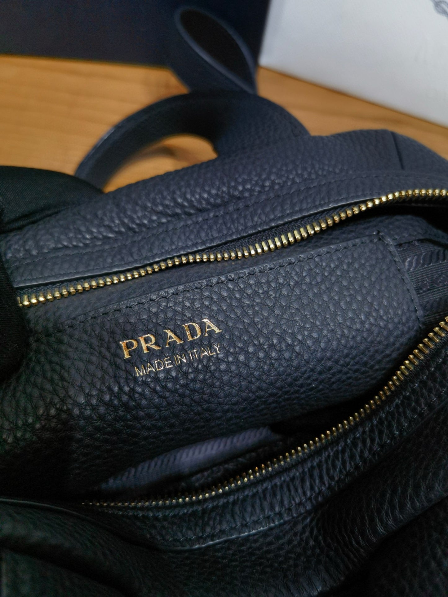 PD Leather Satchel Bag 28x20x13cm