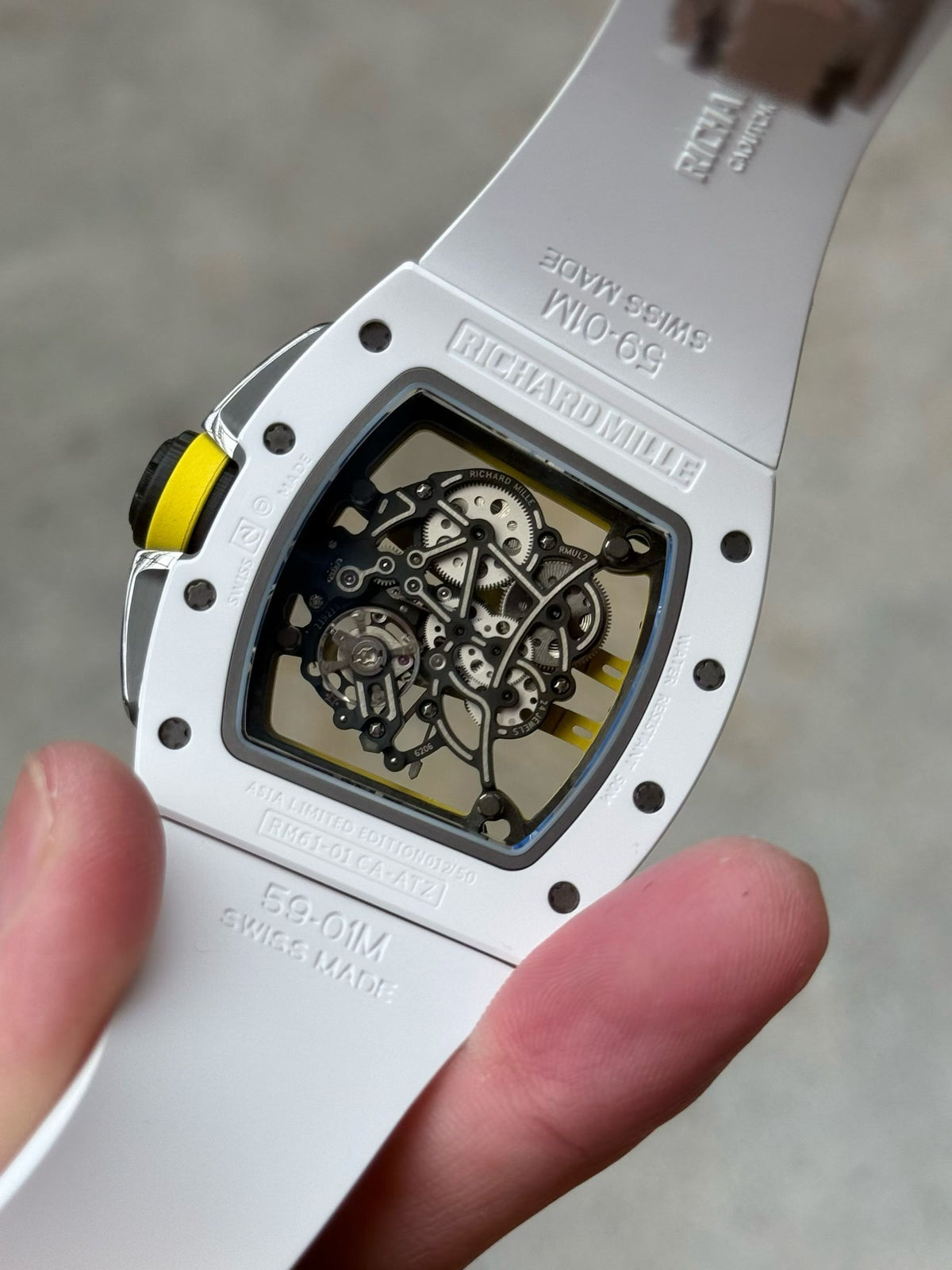 RM61-01 Yohan Blake White Ceramic Edition
