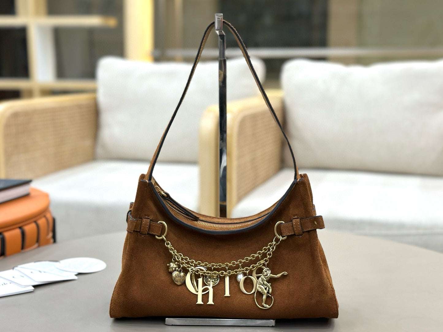 Chloe Charms Hobo Bag(28.5CM*18CM*10CM)