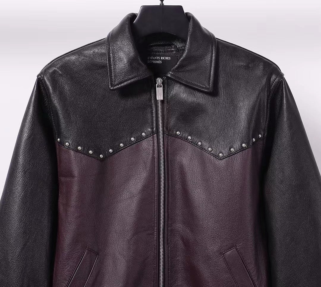 Enfants Riches Déprimés Leather Jacket