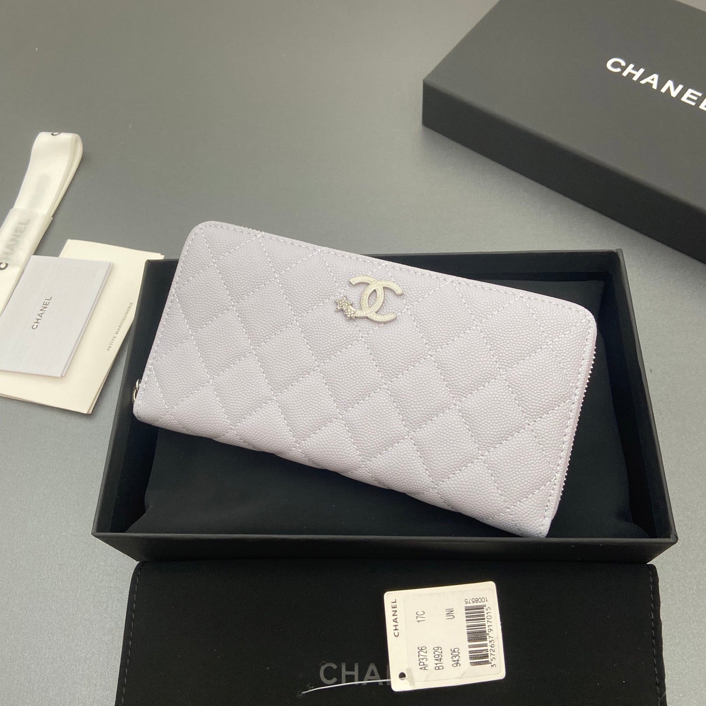 Chanel Long Zipped Wallet