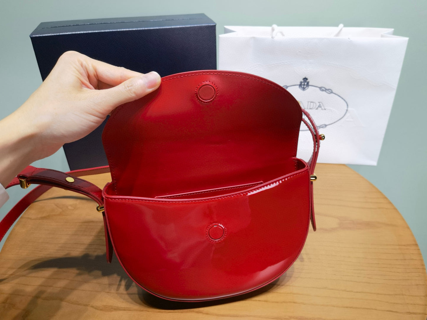 Prada Saddle Bag