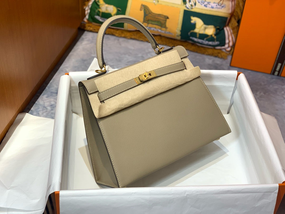 Hermes Kelly 25cm, S2, Epsom