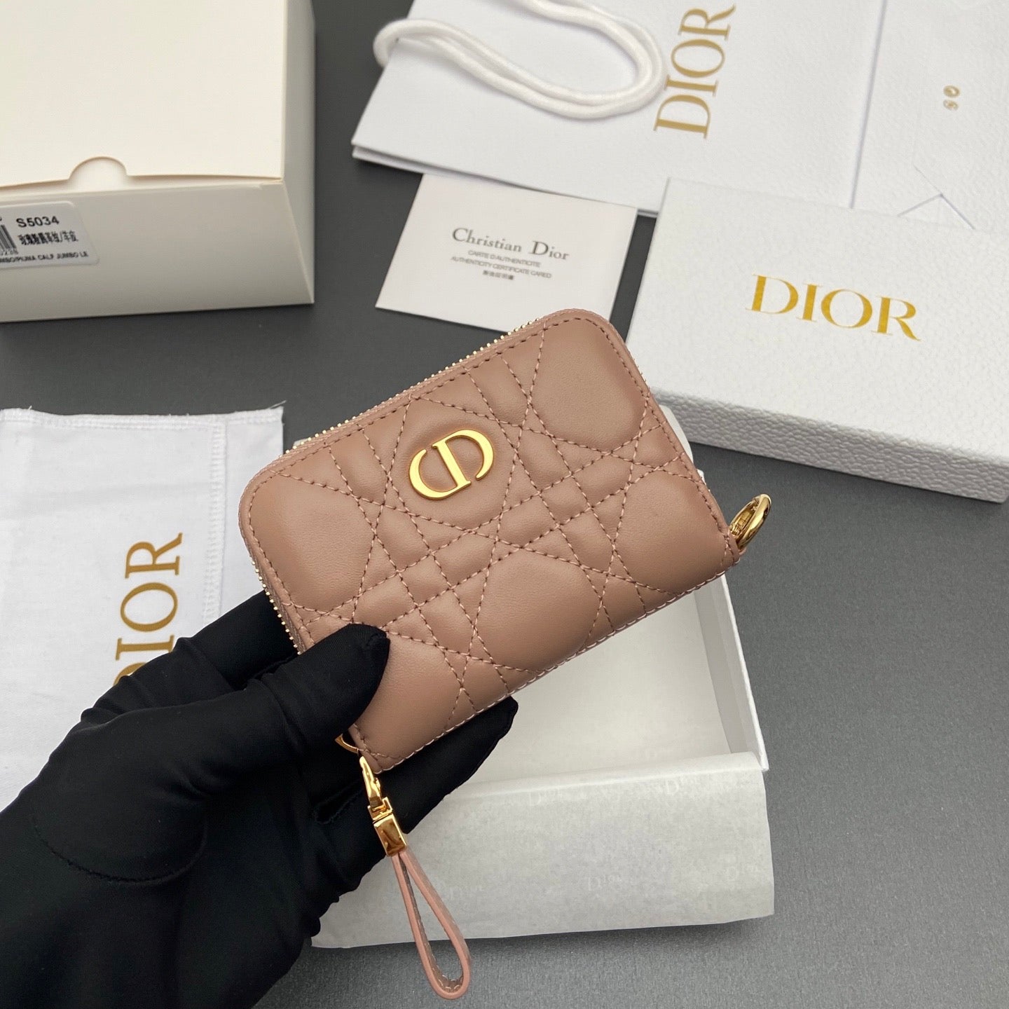 Dior Jolie Glycine Wallet