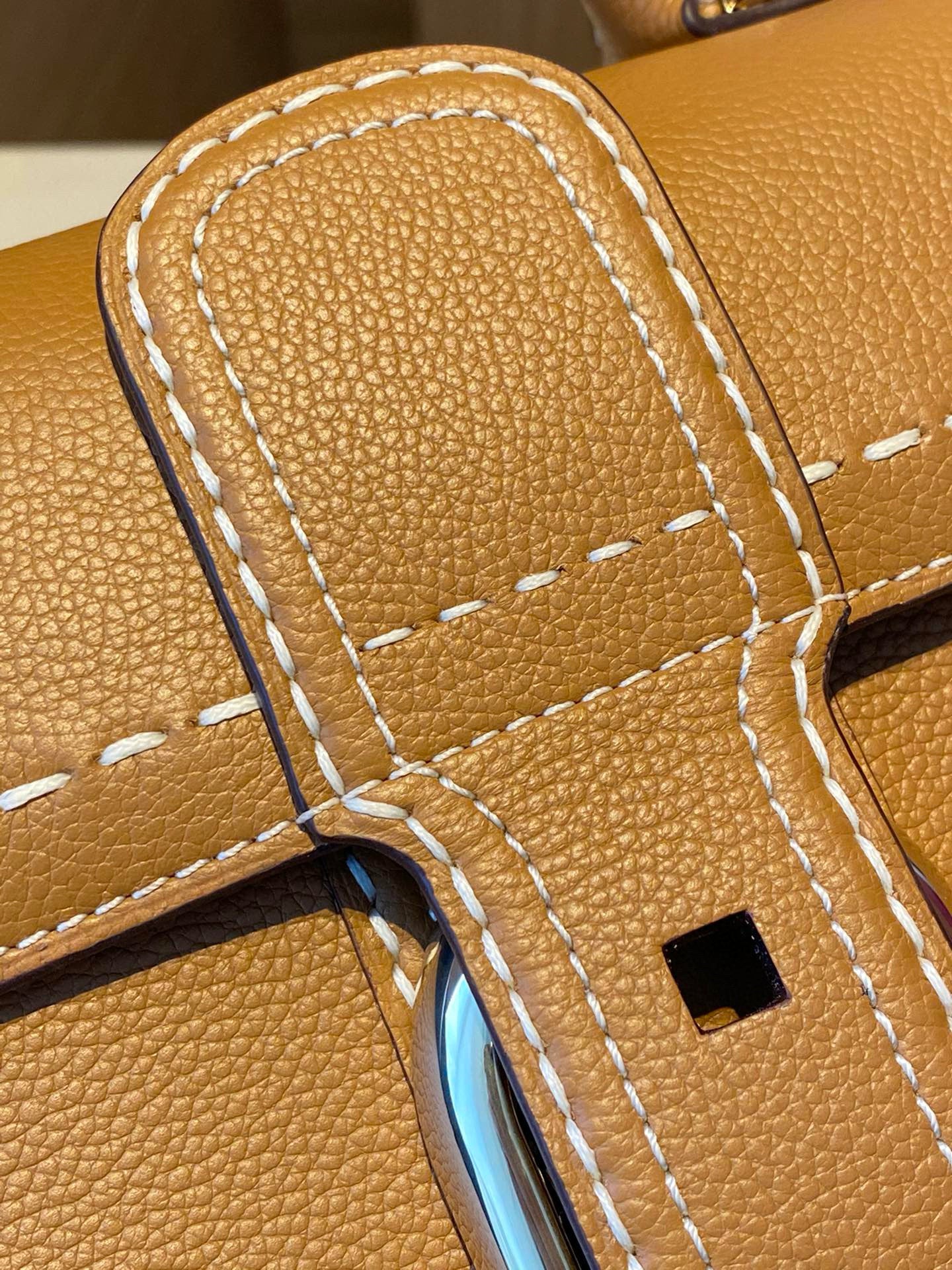 Delvaux Brillant PM Surpique Handbag