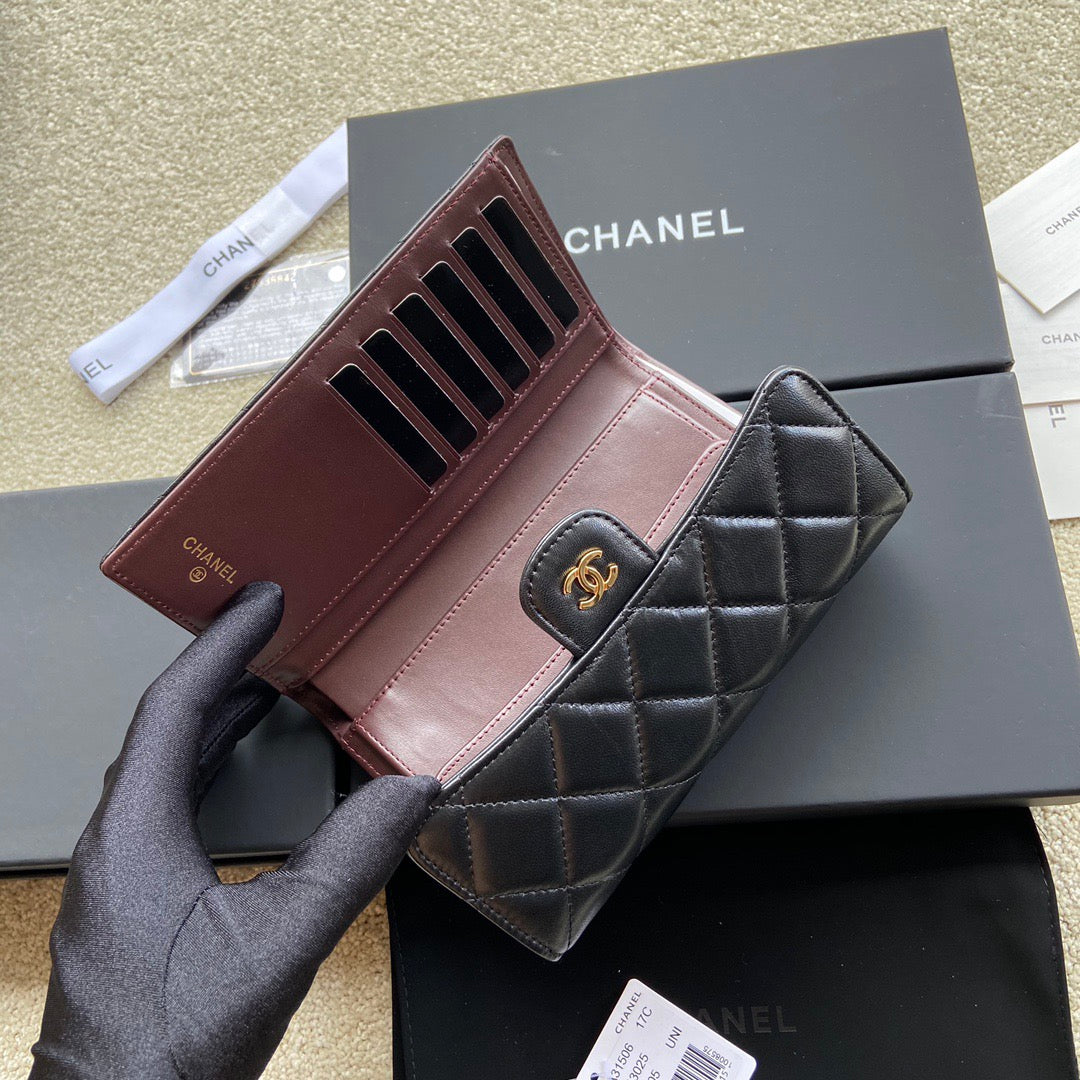 Chanel Long Flap Wallet