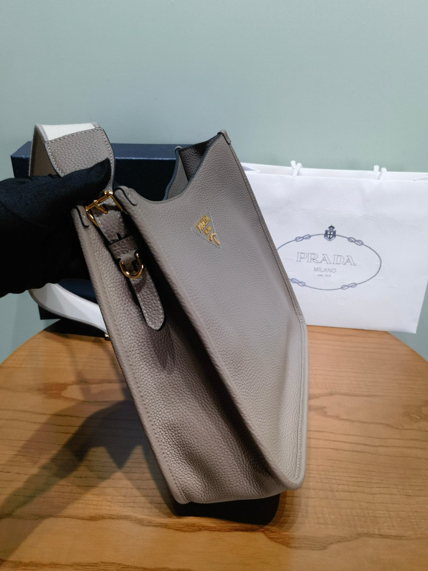Prada Hobo Bag 30x28x12cm
