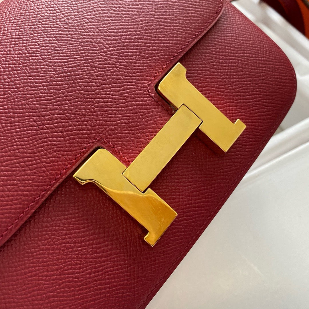 Hermes Constance, 19cm, K1, Epsom