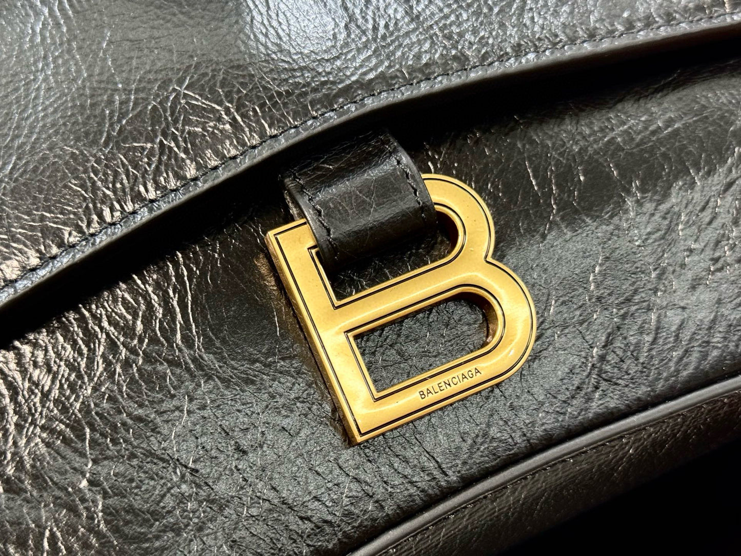 BLCG Downtown Chain-Handle Leather Shoulder Bag