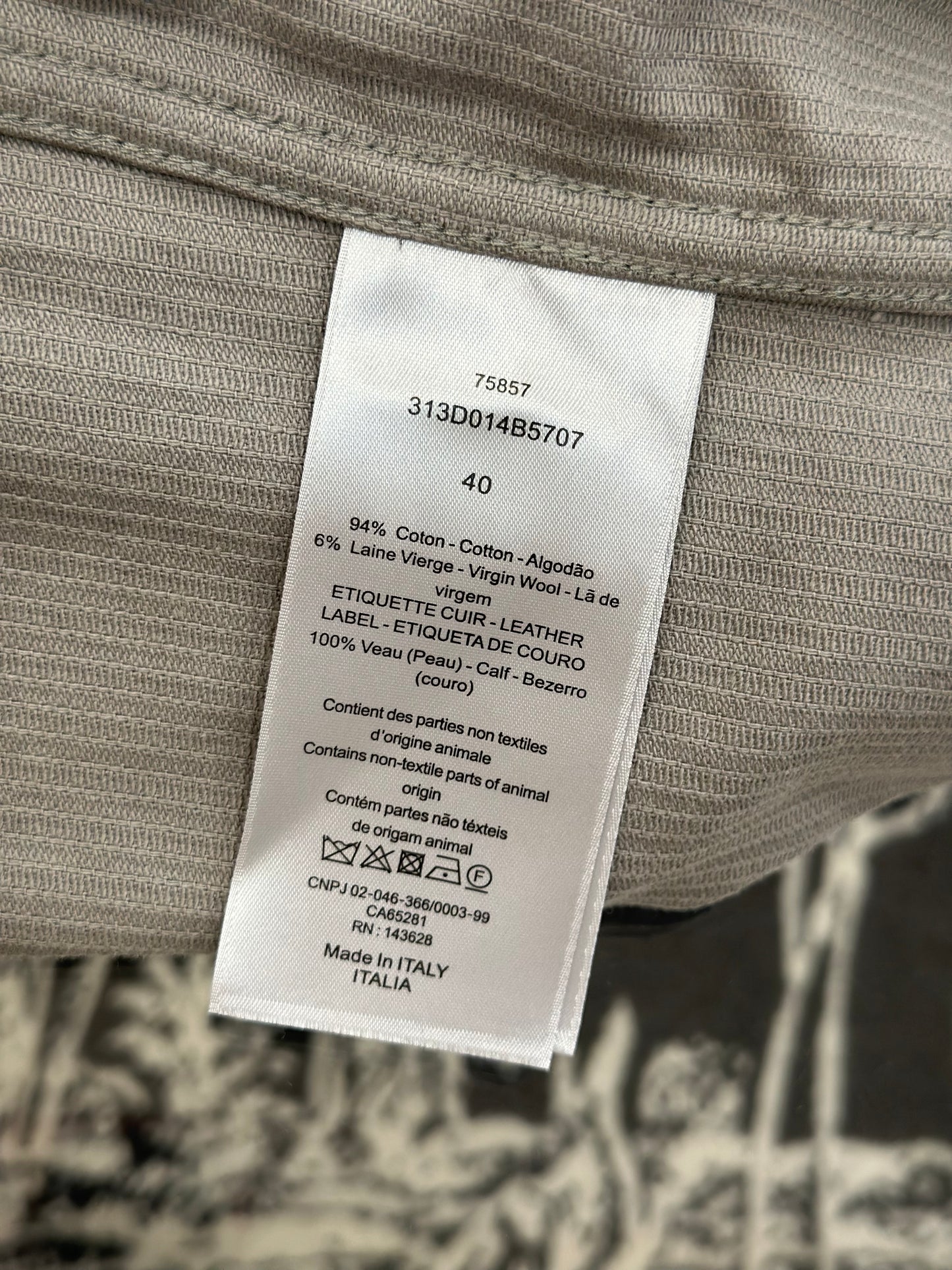 Dior Long Sleeve Shirt