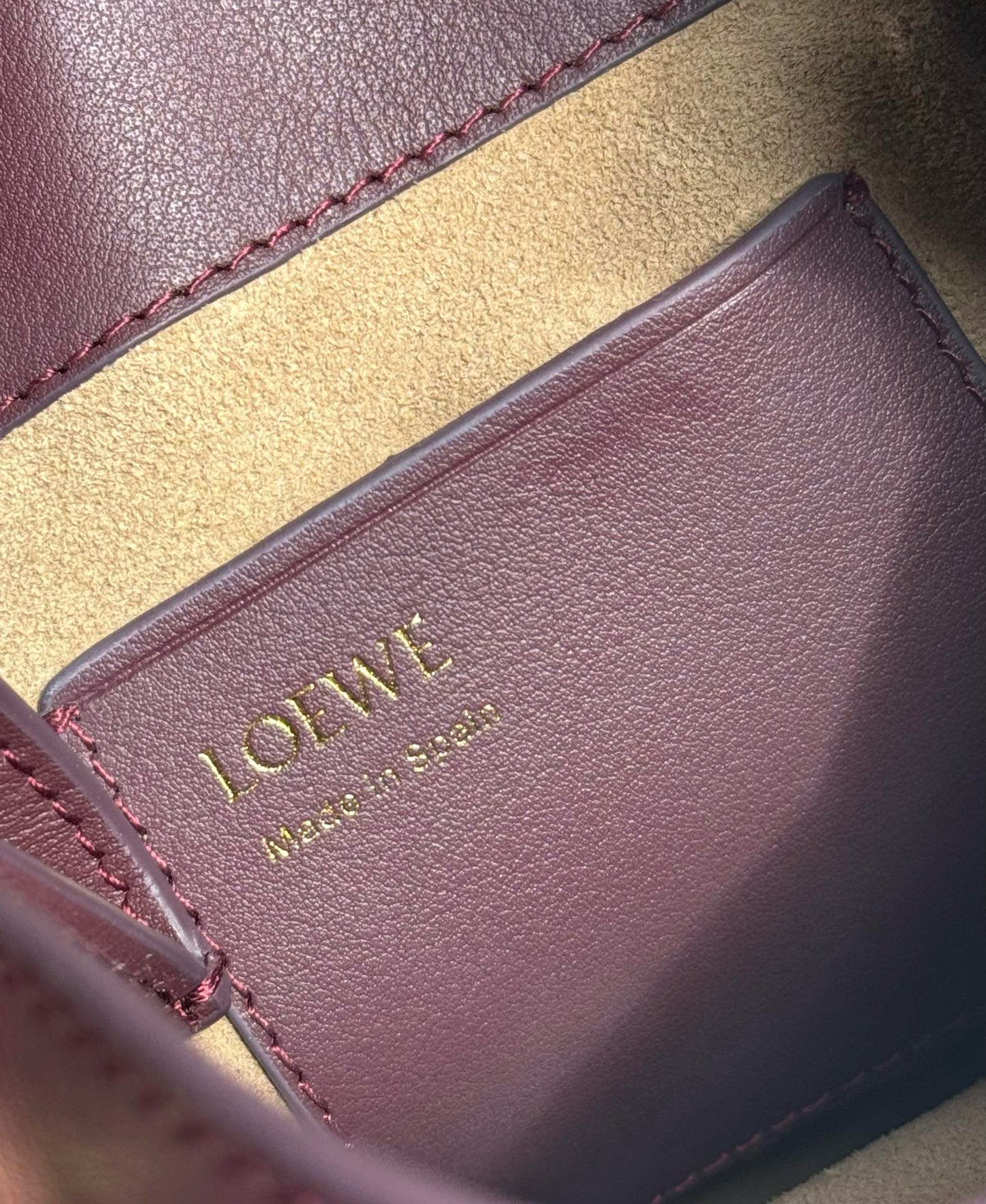 Loewe Pebble Leather