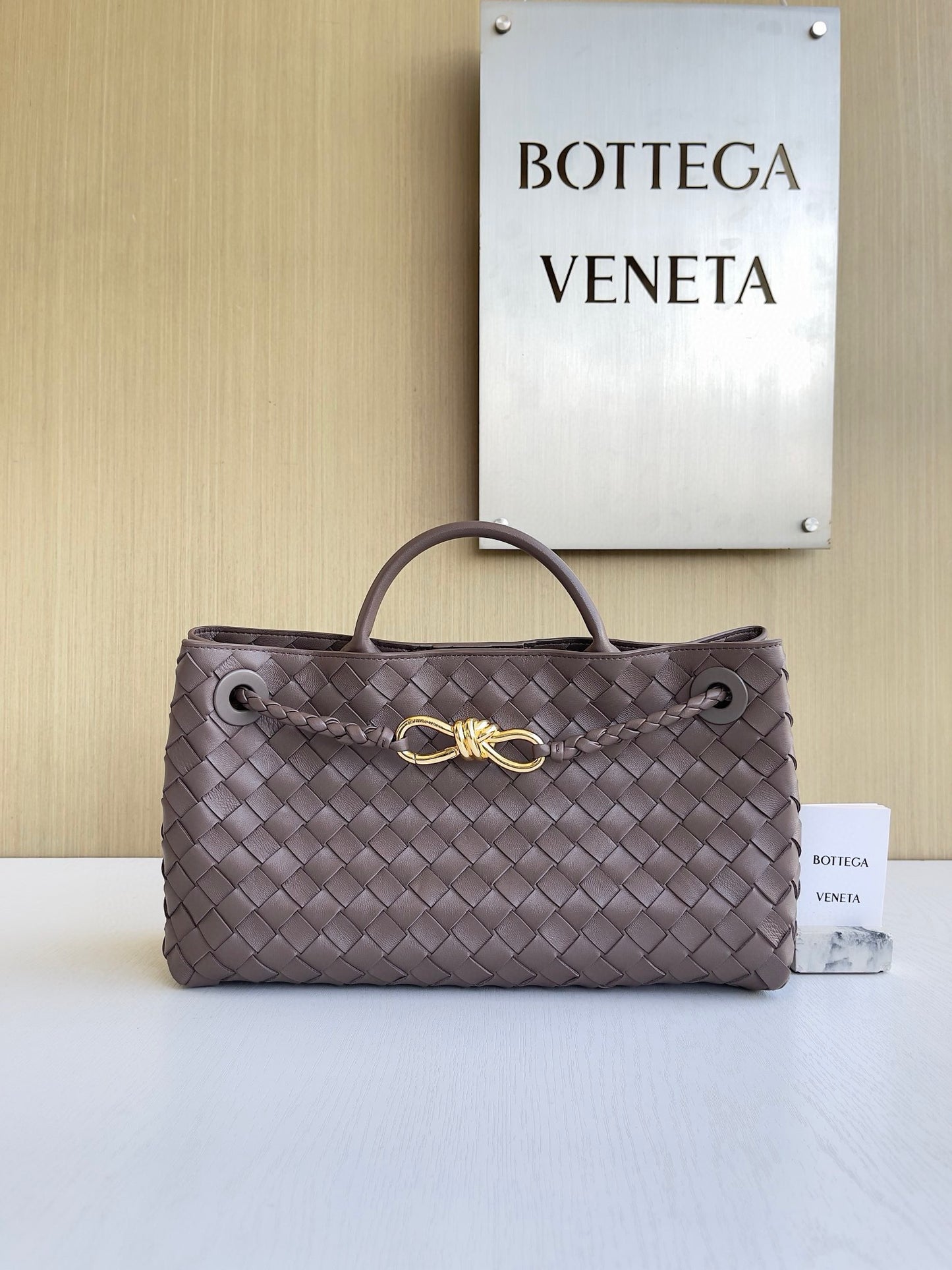 BV Andiamo Top-Handle Bag
