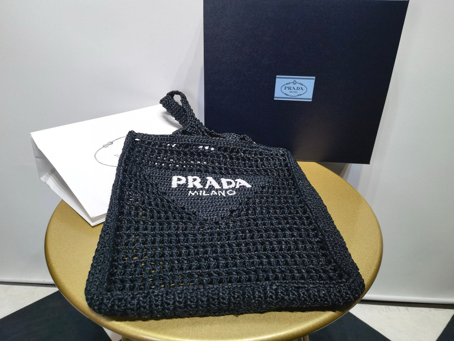 Prada Shopping Bag