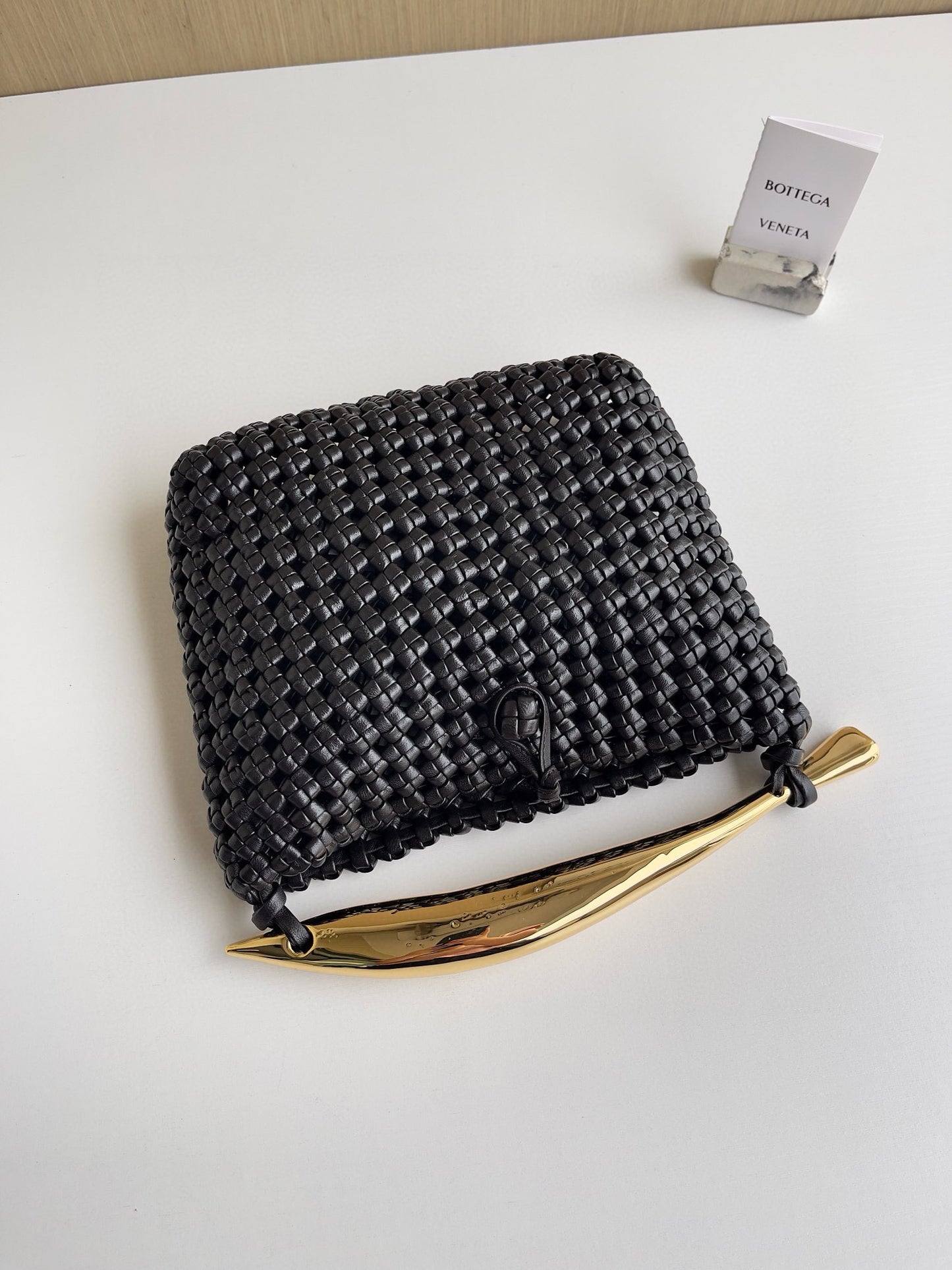 BV Woven Leather Handbag