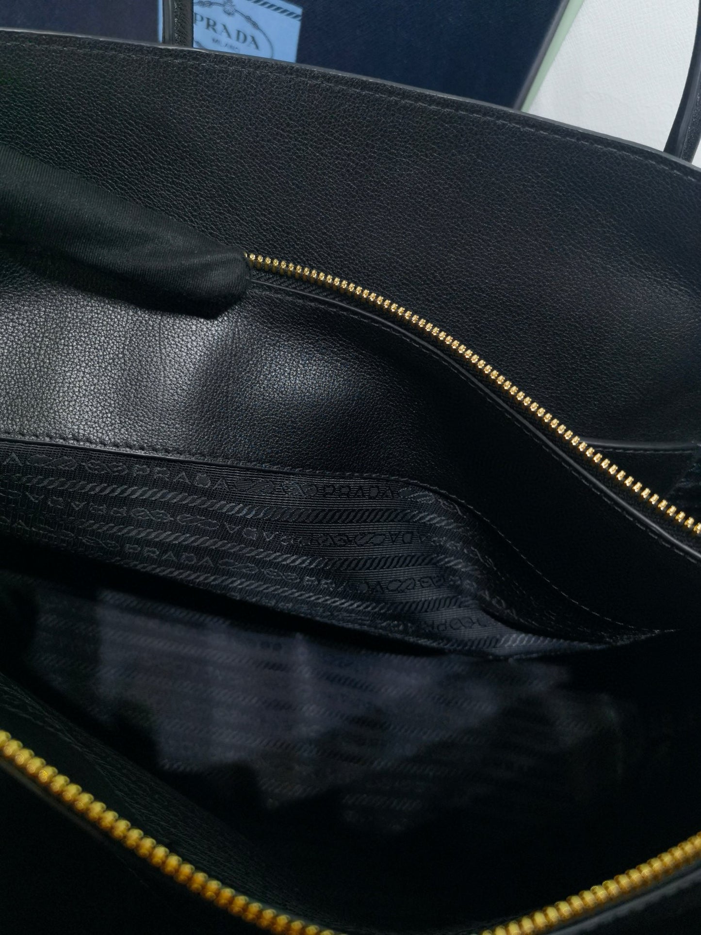 PD Large Leather Tote Bag