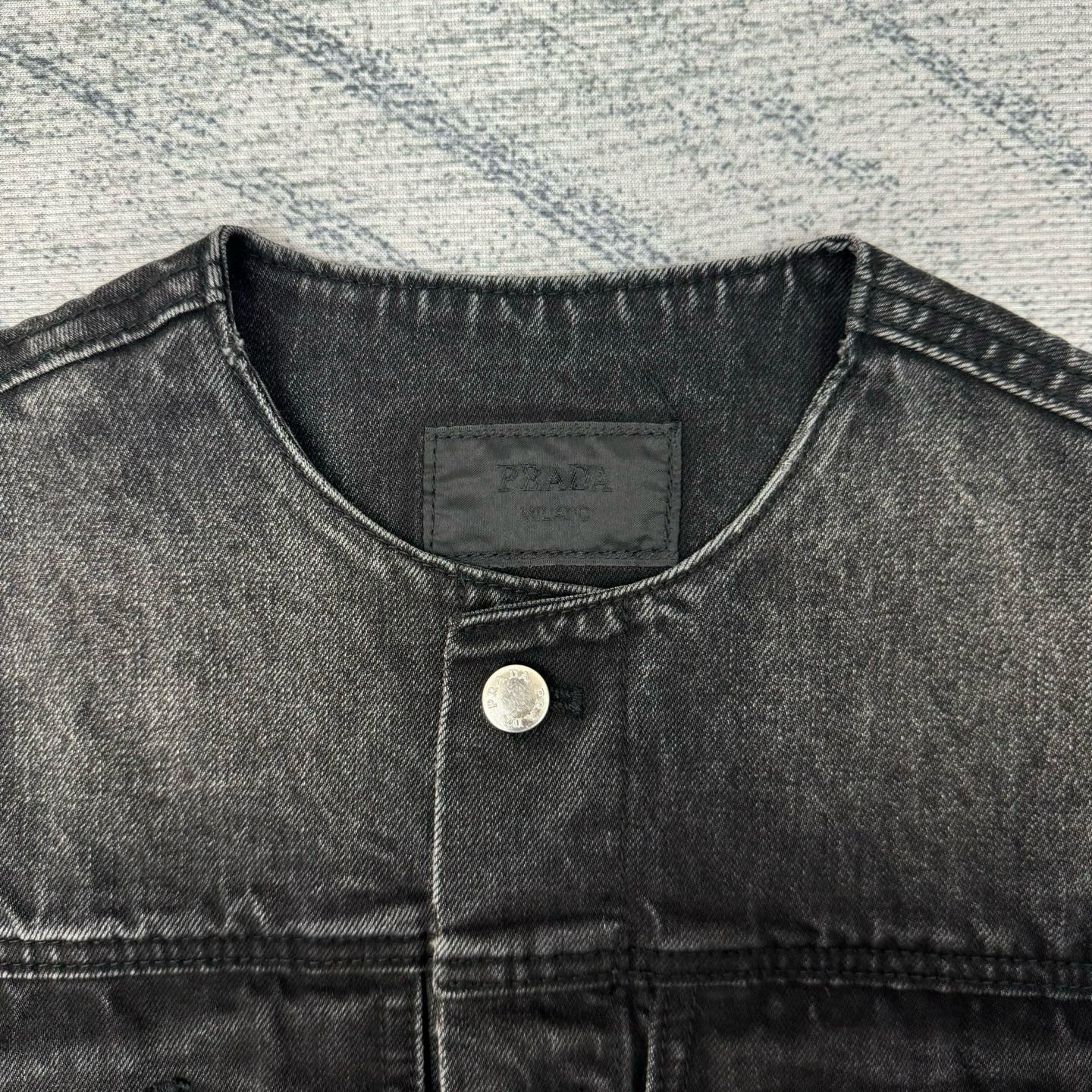 Prada Denim Blouson Jacket