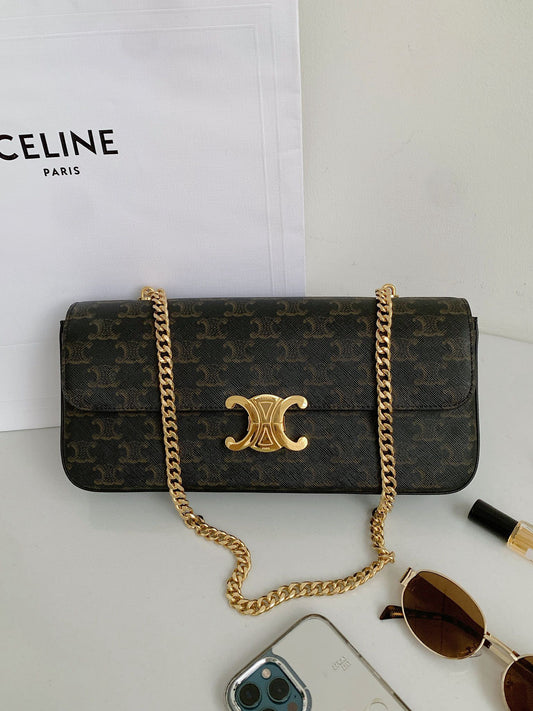 Celine Triomphe Shoulder Bag