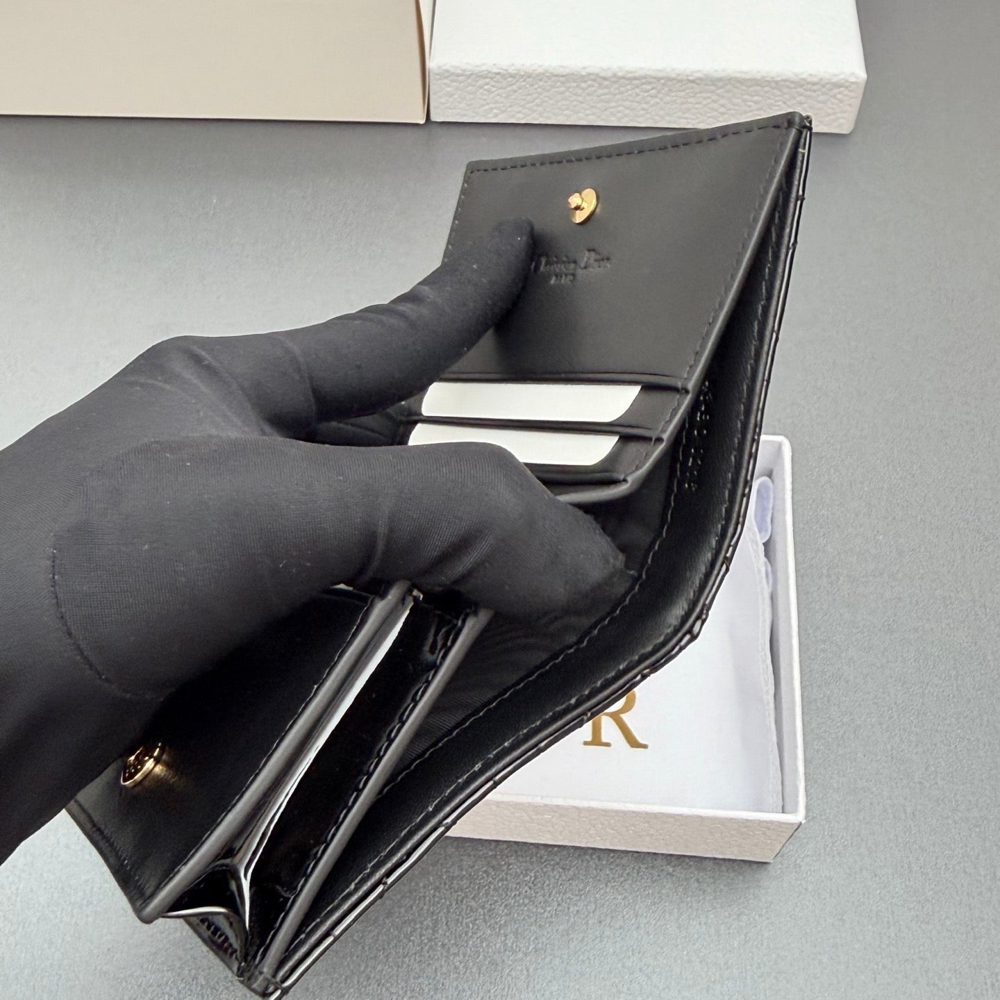 Dior Lady Gardenia Wallet