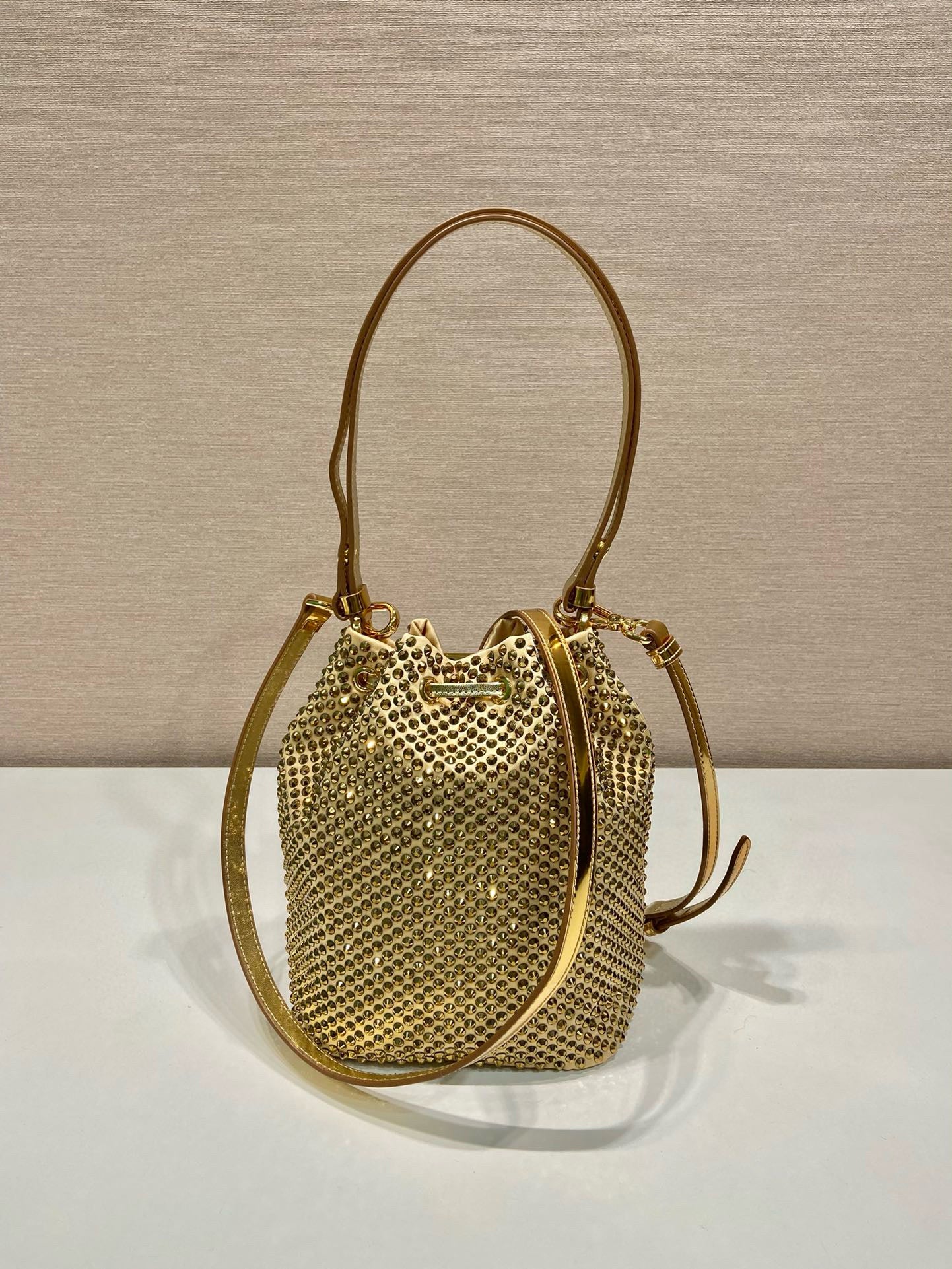 Prada Crystal Bucket Bag