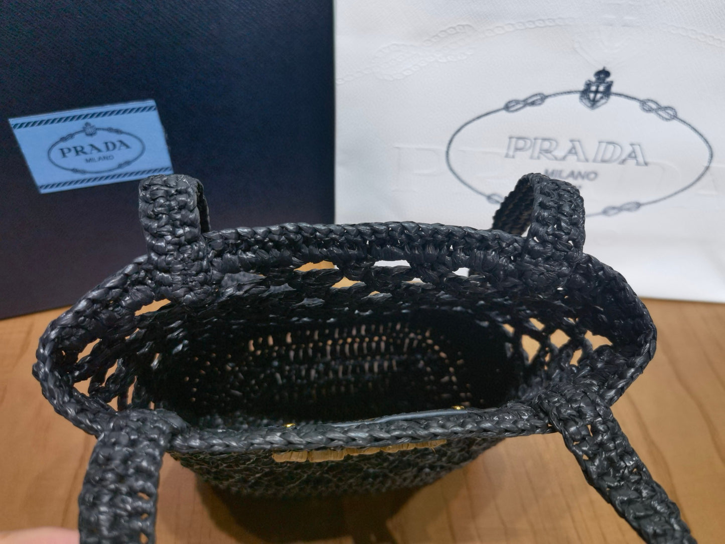 PD Mini Crochet Tote Bag