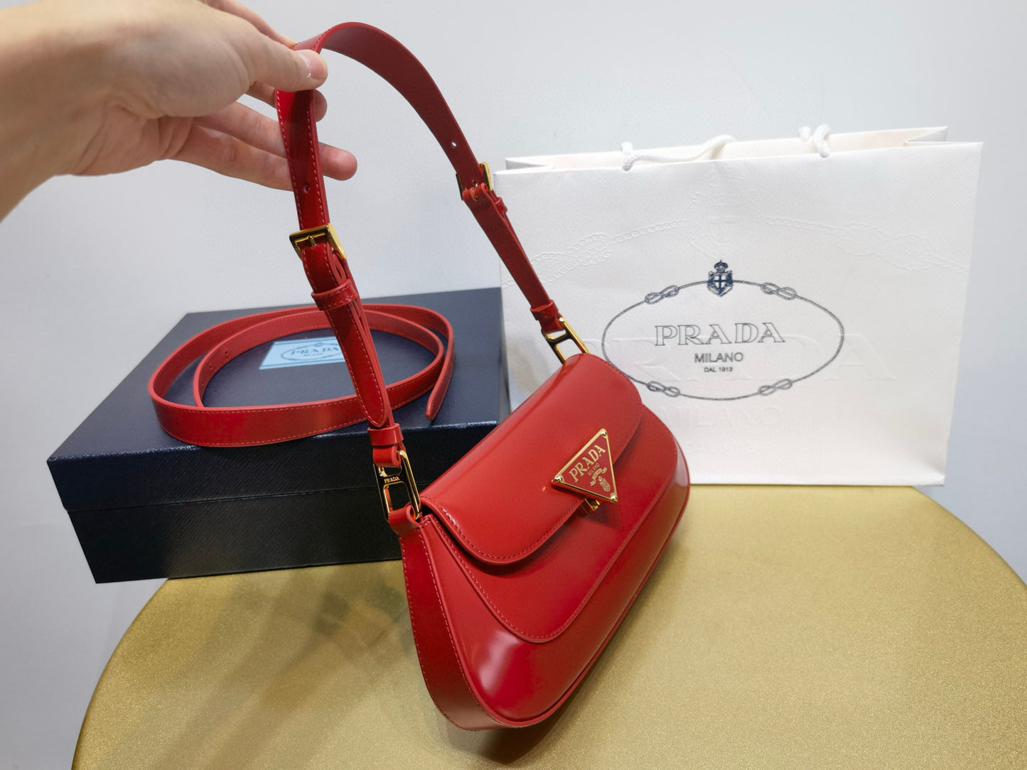 Prada Shoulder Bag 24x11x4cm