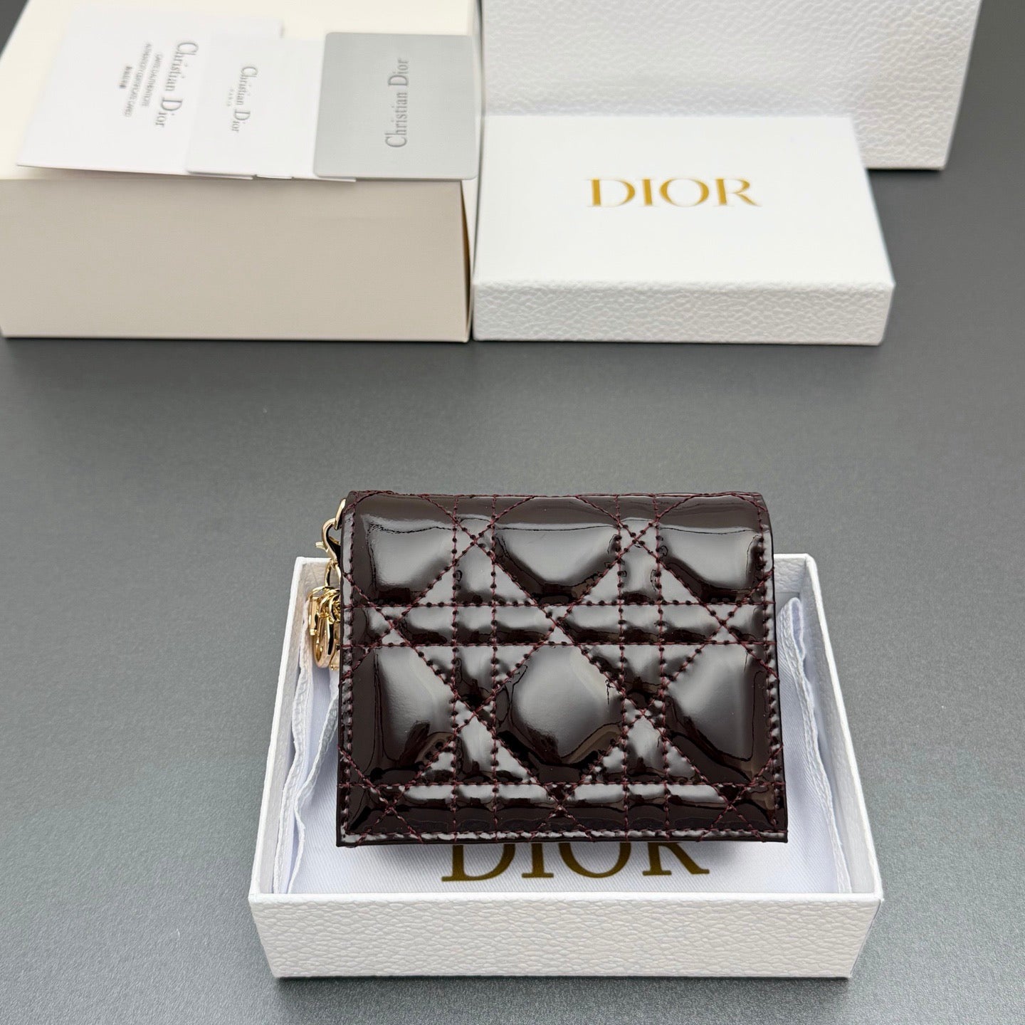 Dior Lady Gardenia Wallet