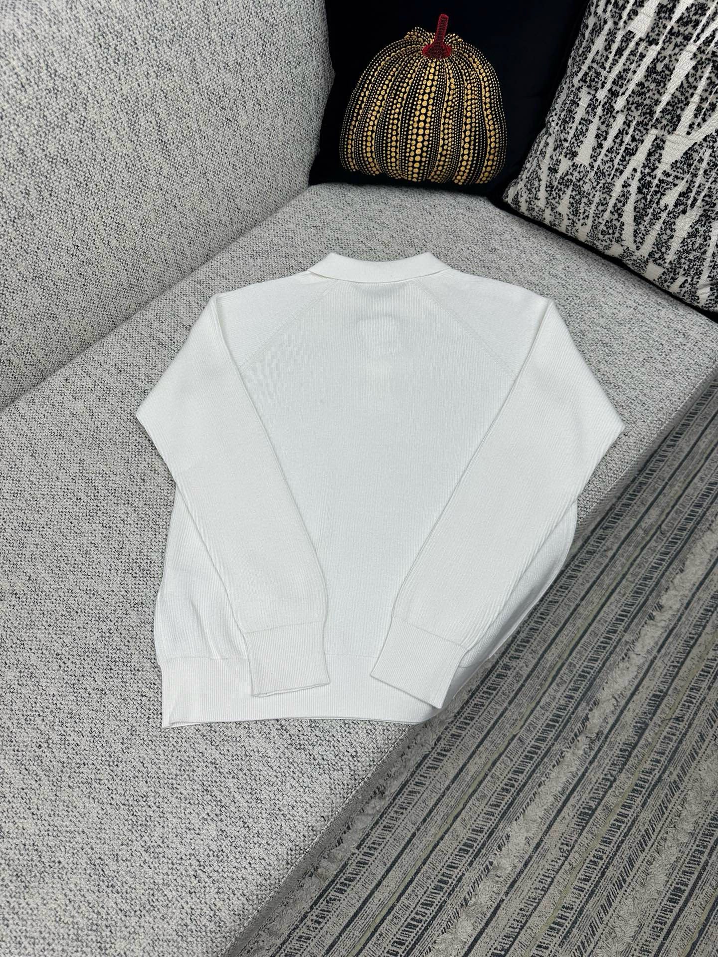 Brunello Cucinelli Long Sleeve Polo