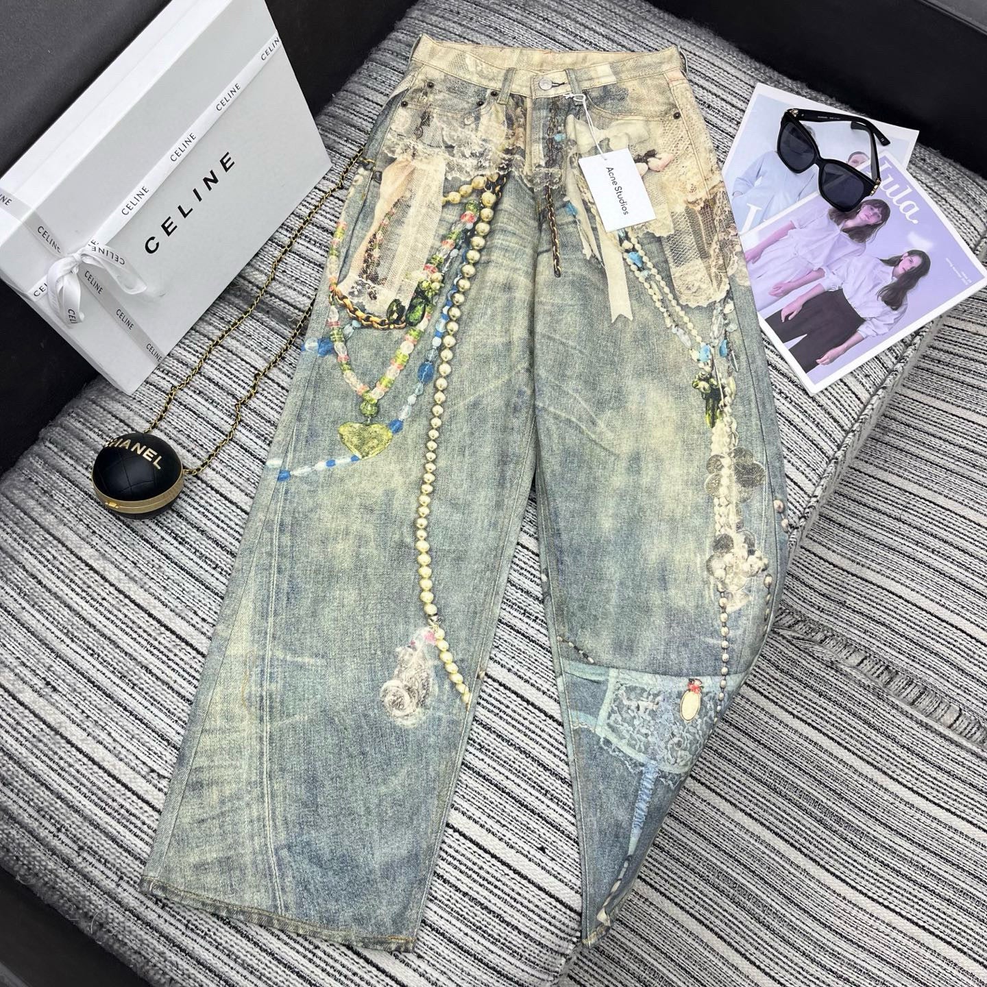 Acne Studios Long Jeans