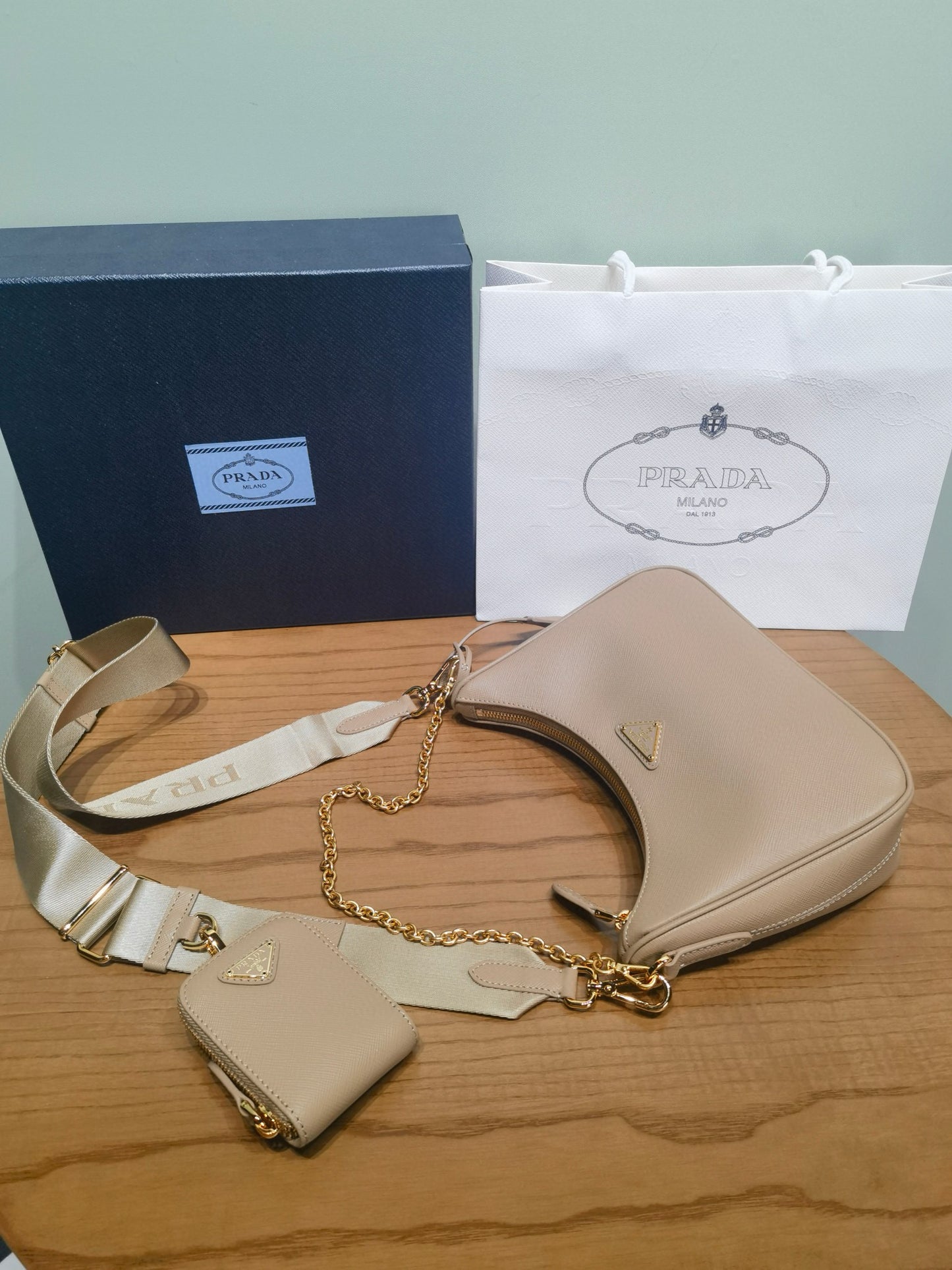 Prada 3 in 1 Cross Body Bag