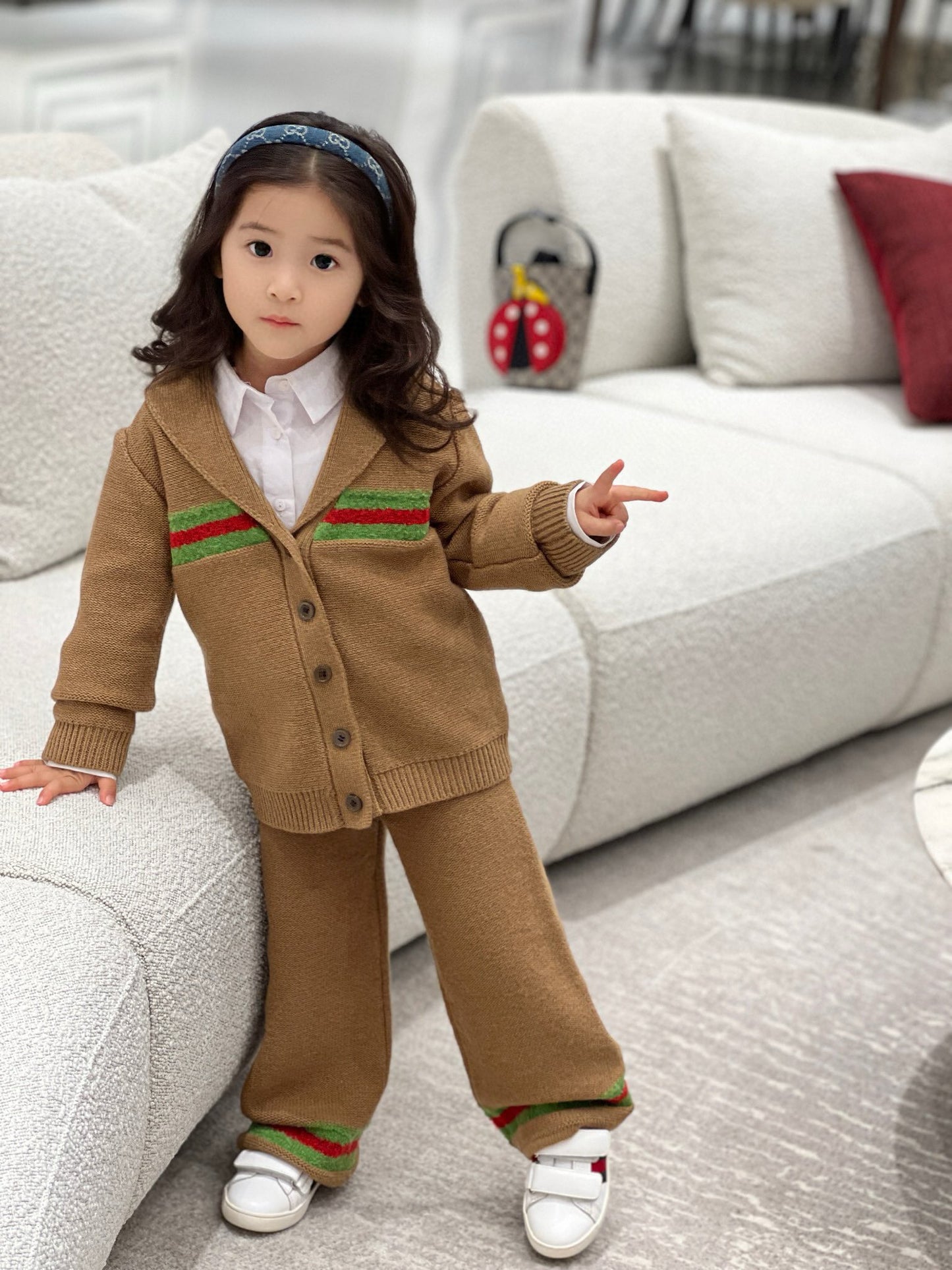 GC Cardigan/Long Pant Set