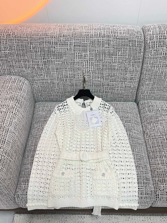 Chanel Crochet Knit Jacket