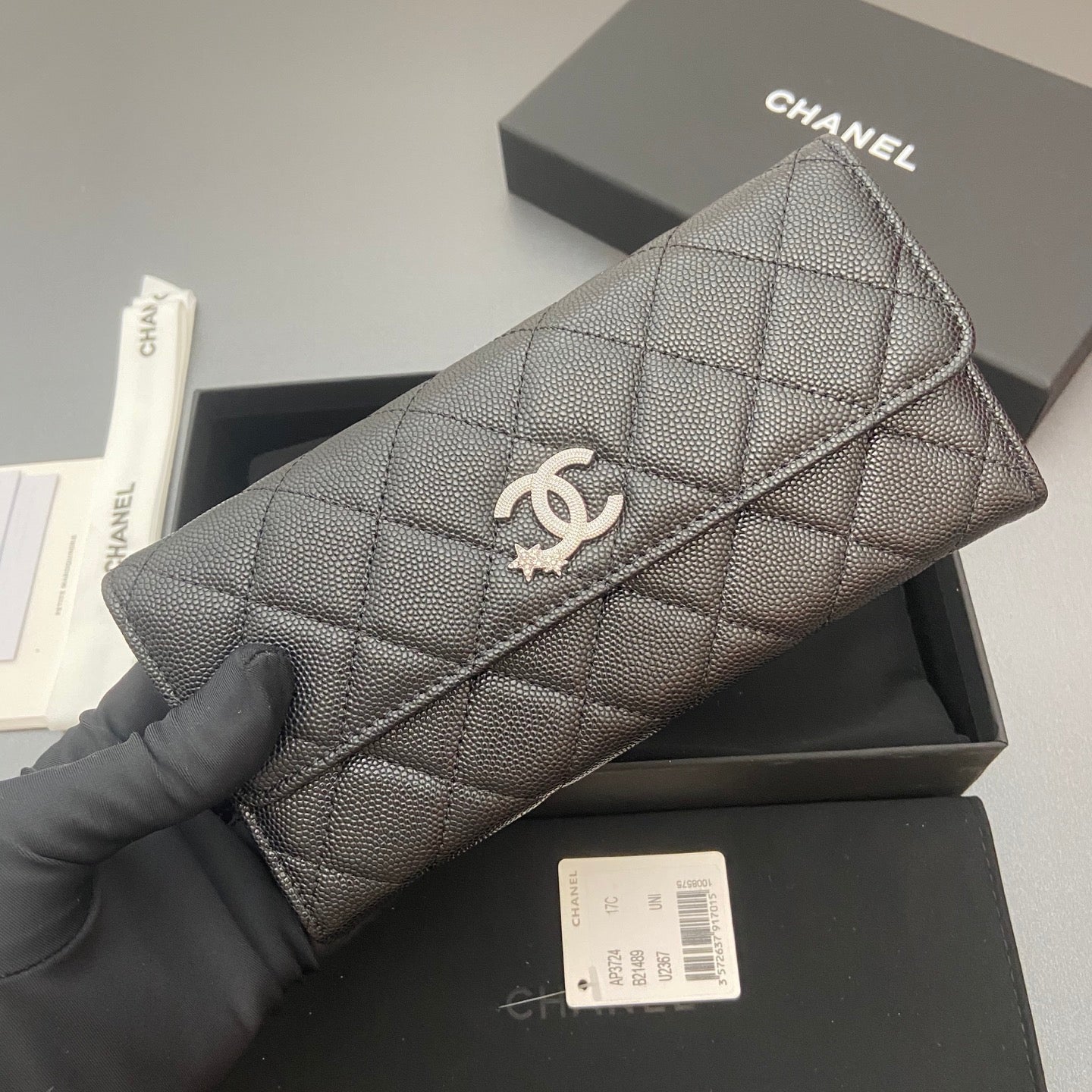 Chanel Long Flap Wallet