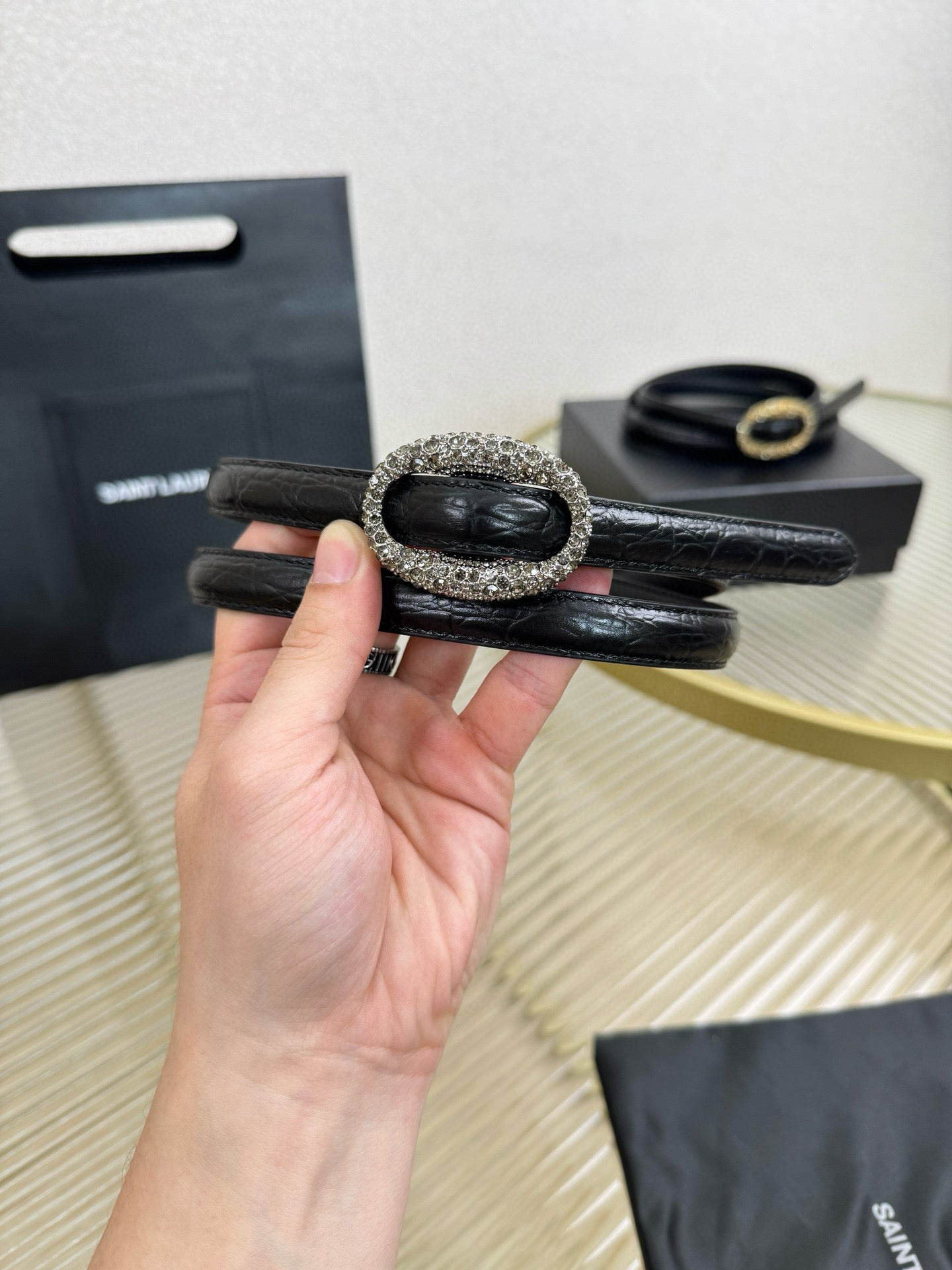Saint Lourent Belt
