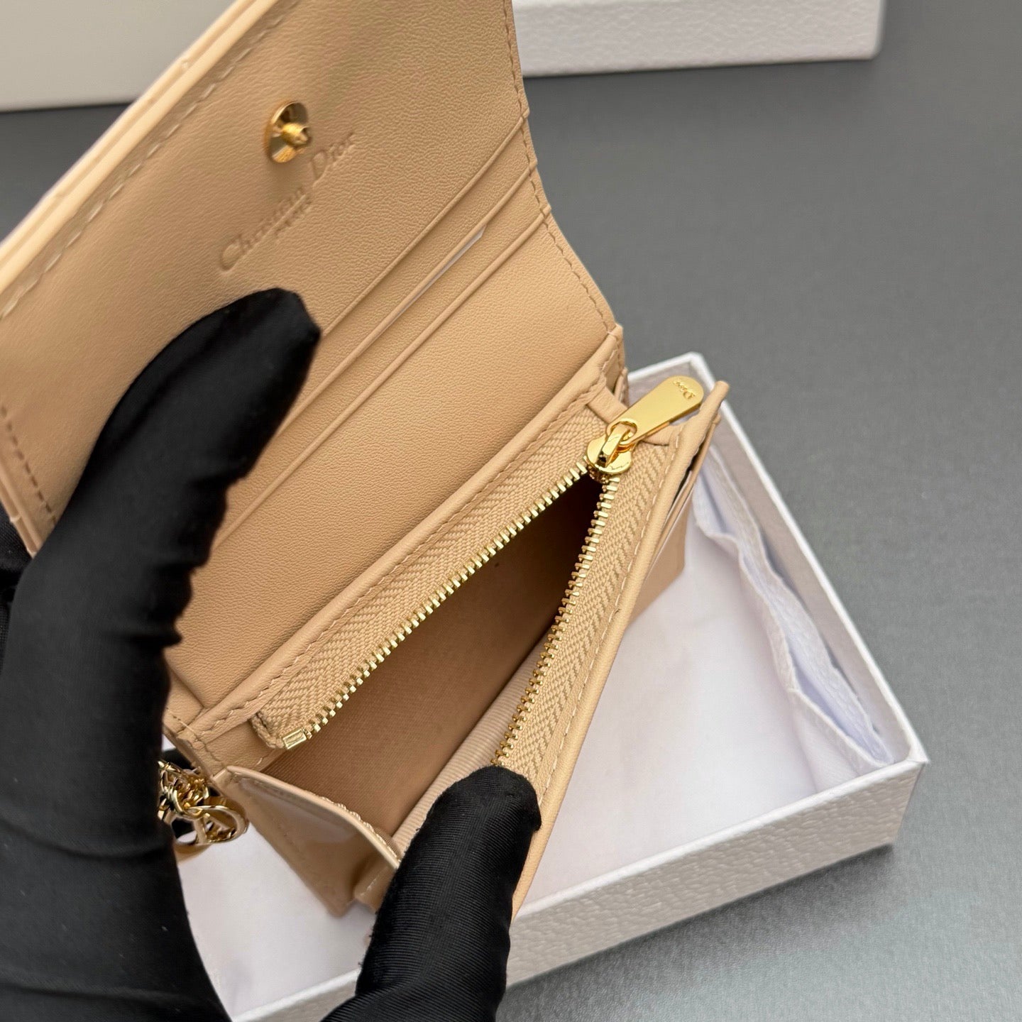 Dior Lady Gardenia Wallet