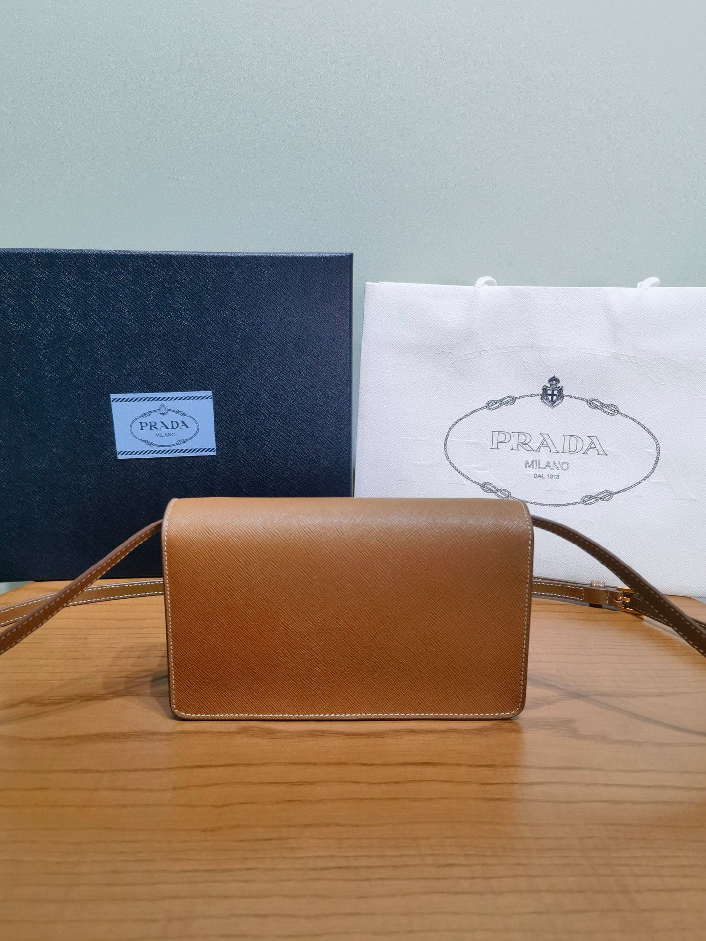 Prada Saffiano Cross Body Bag