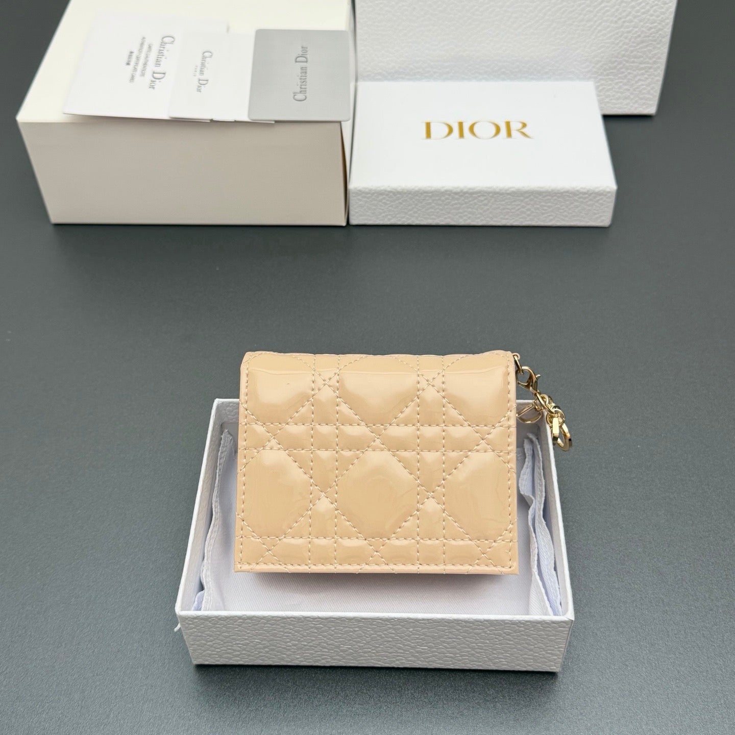 Dior Lady Gardenia Wallet