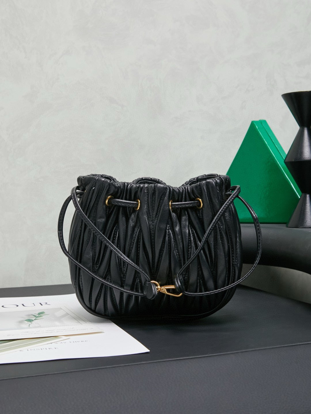 Miu Miu Nappa Handbag