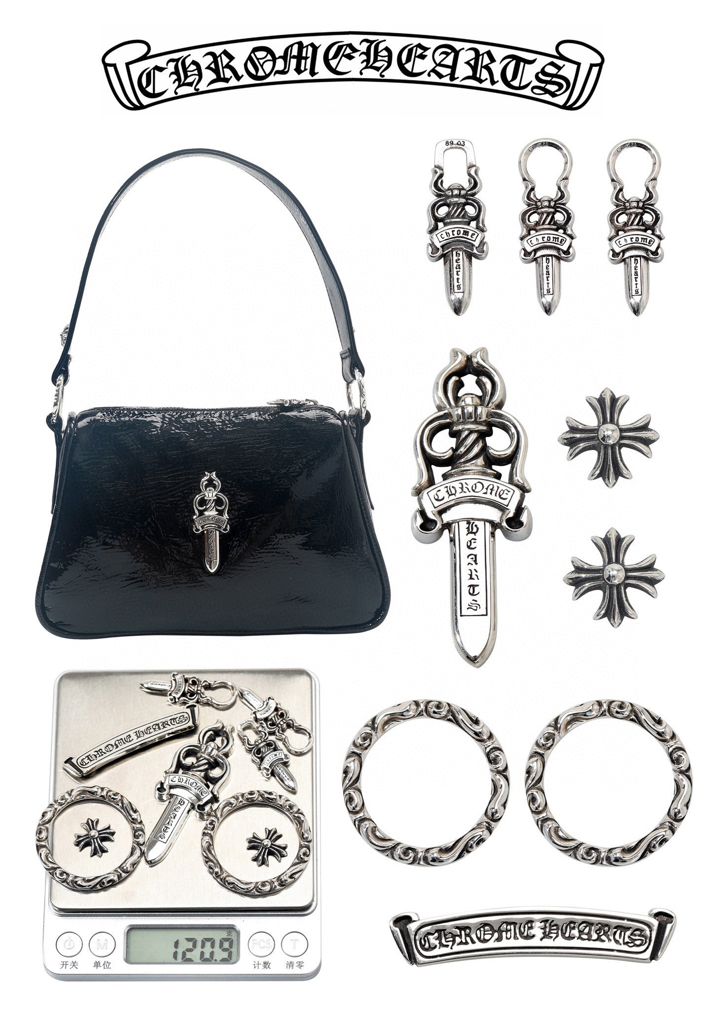 Chrome Hearts Shoulder Bag