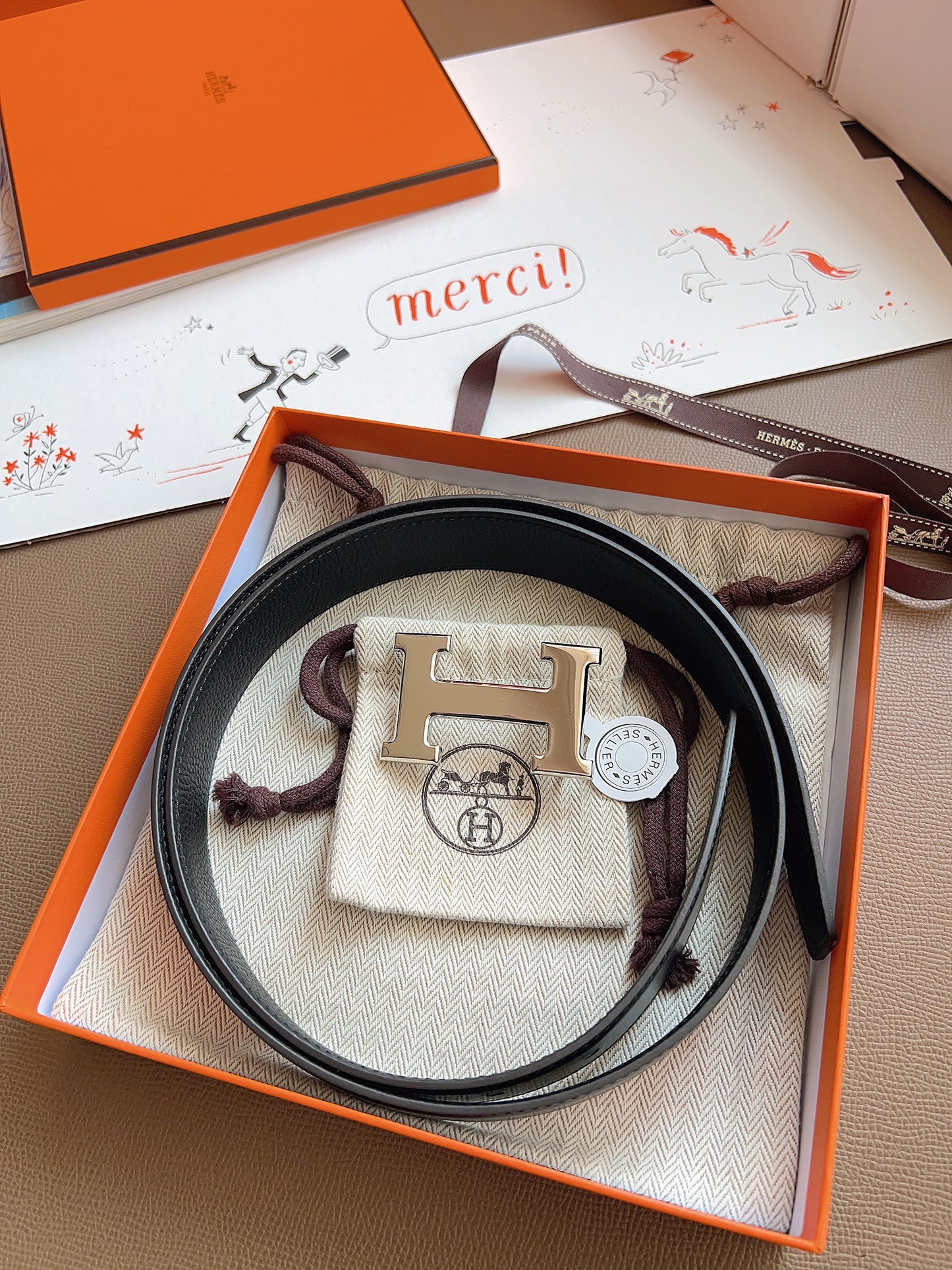 Hermes Belt