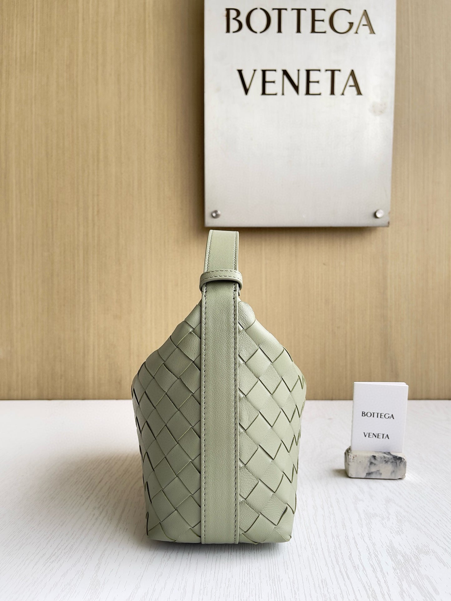 BV Wallace Intrecciato Shoulder Bag