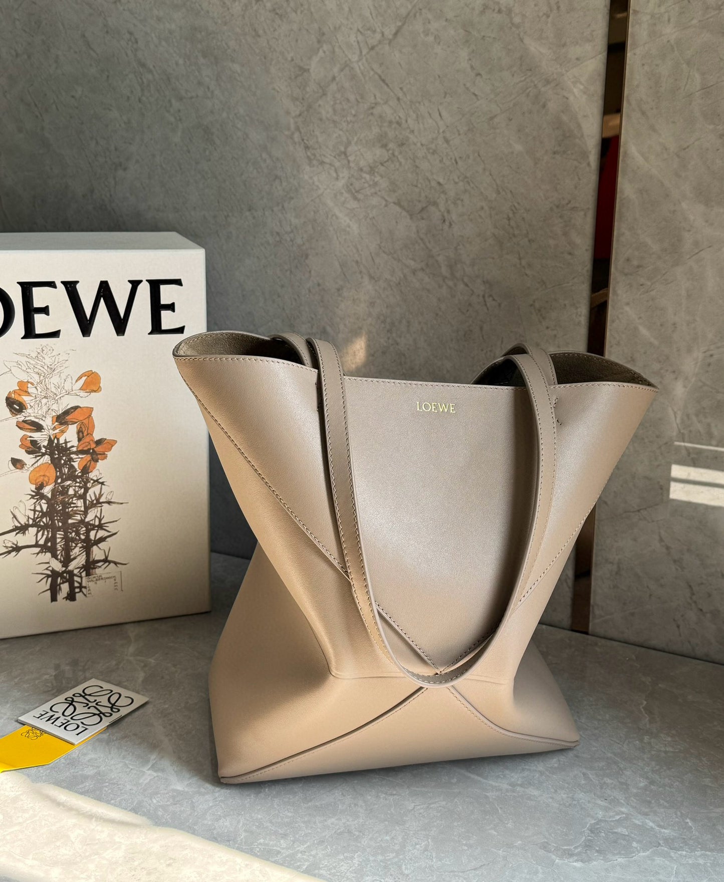 Loewe Puzzle Fold Tote Bag(25.5x14.5x31.5cm)